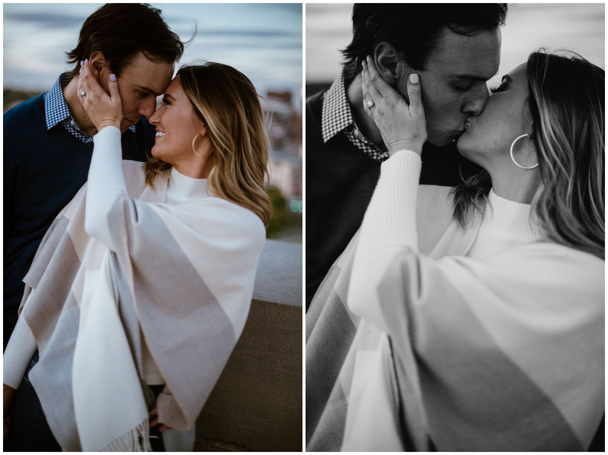 The Nelson and Liberty Memorial engagement session