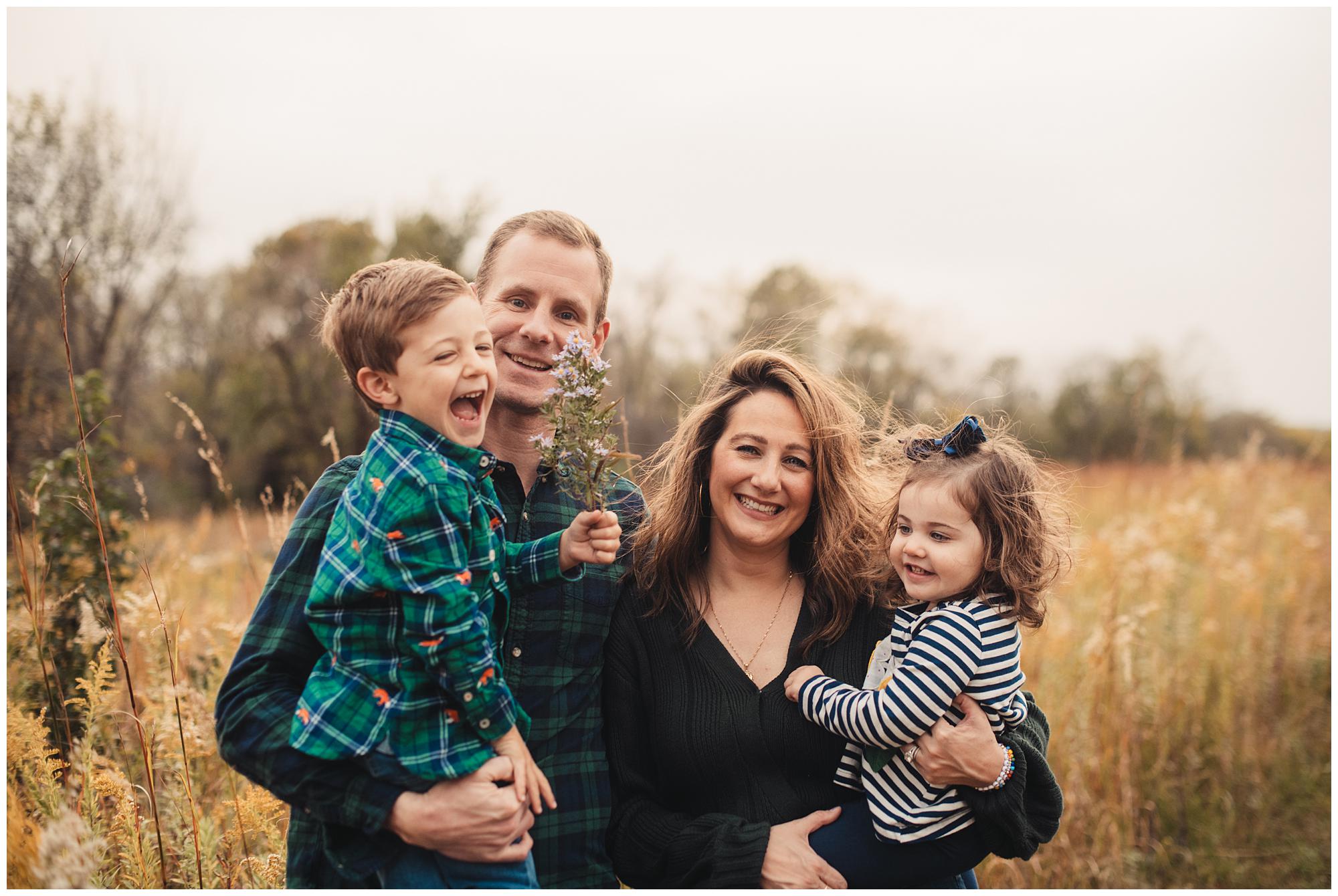 Shawnee Mission park family photos