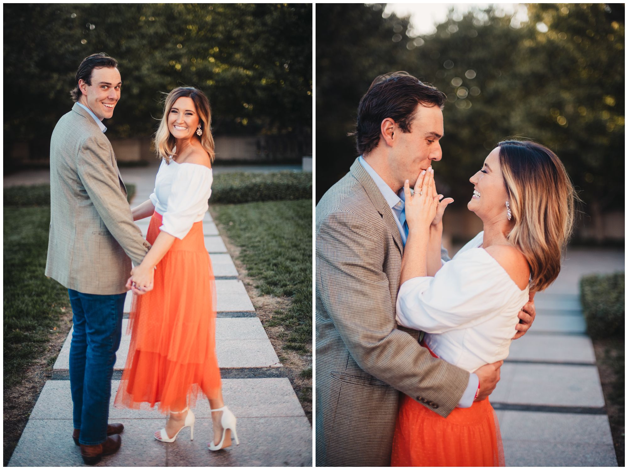 The Nelson and Liberty Memorial engagement session