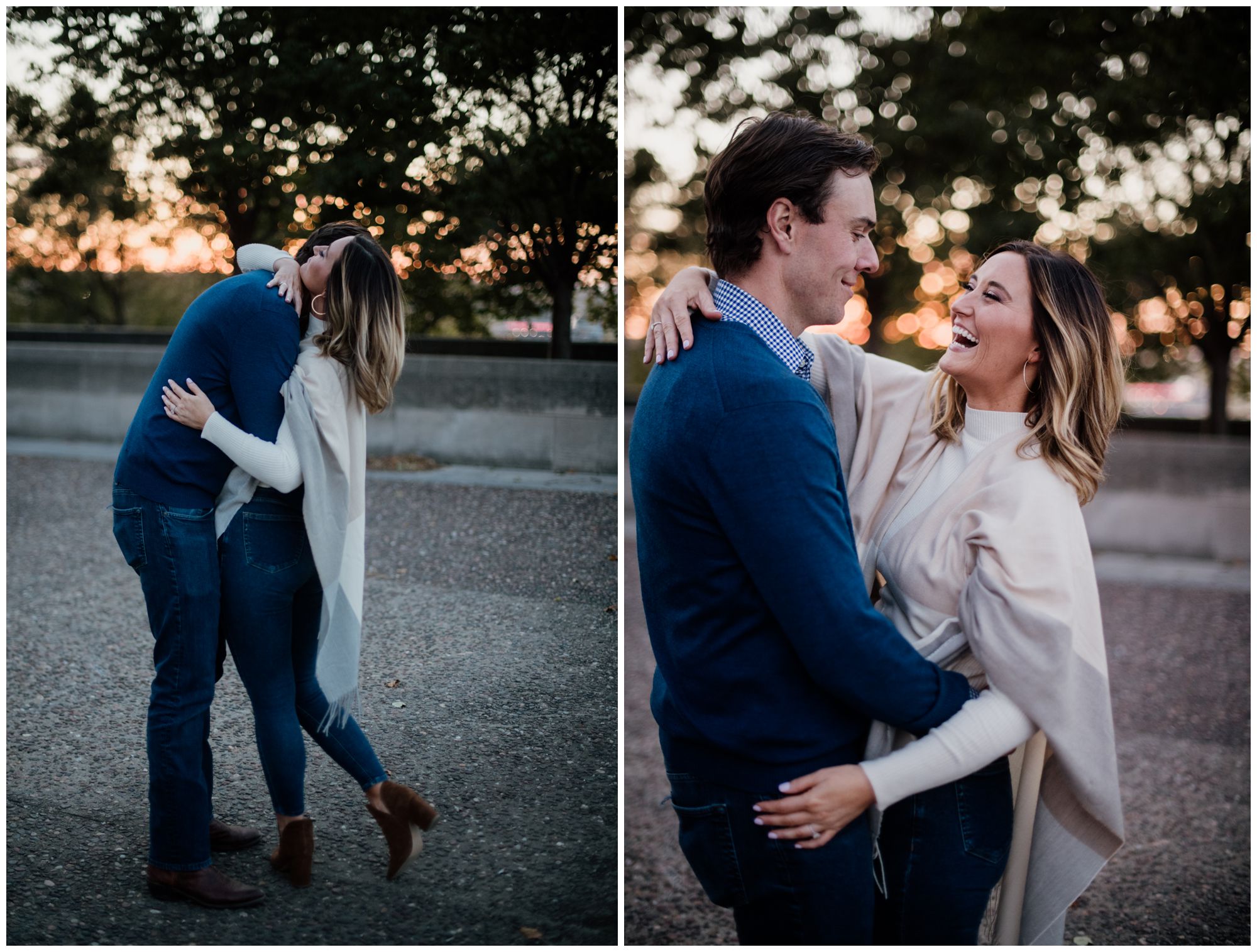 The Nelson and Liberty Memorial engagement session