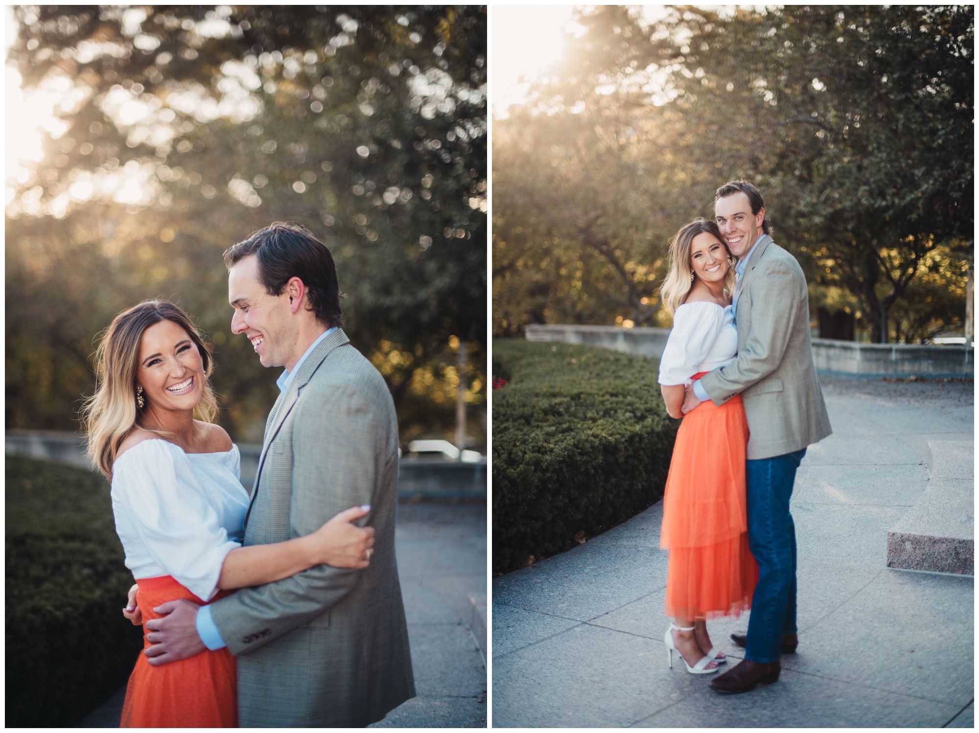 The Nelson and Liberty Memorial engagement session