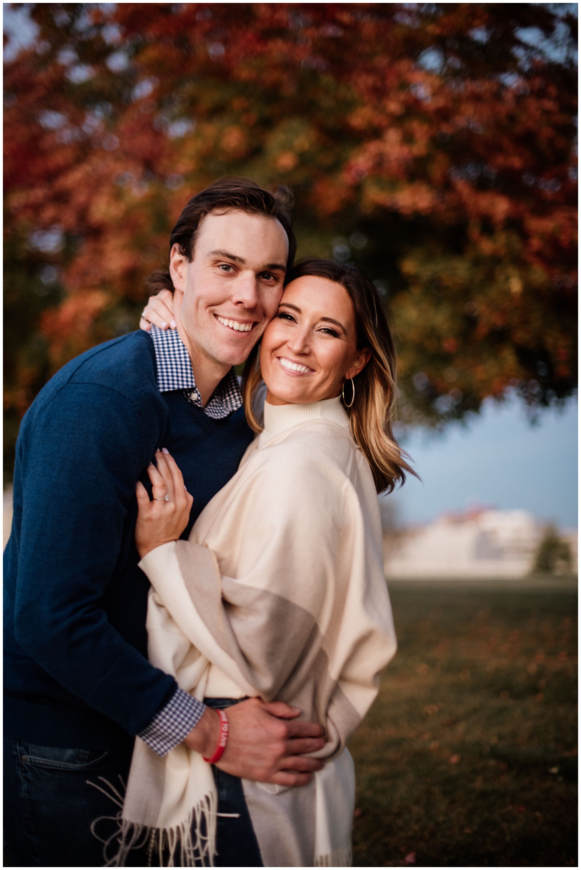The Nelson and Liberty Memorial engagement session