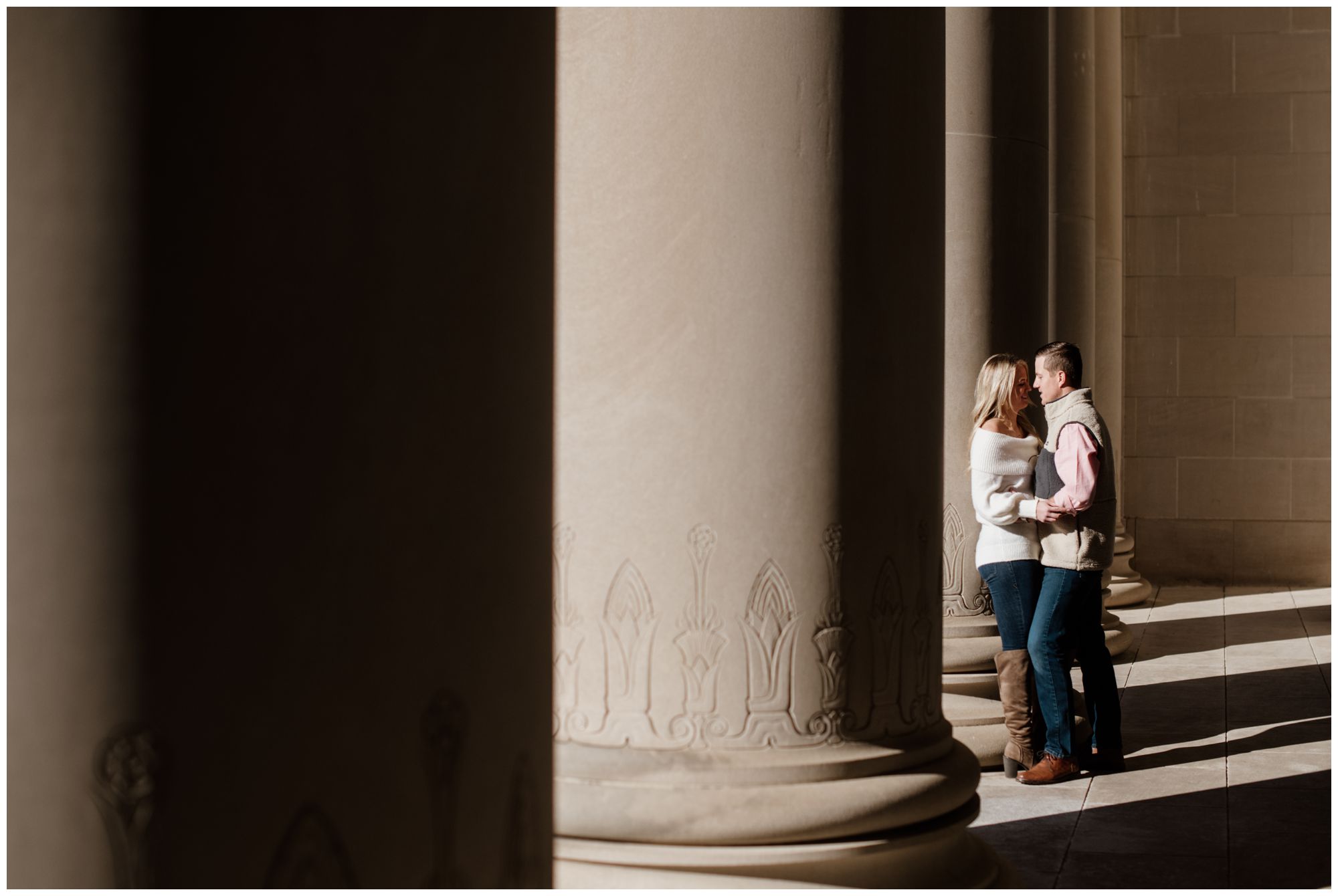 KC engagement photography, Sara and Carter