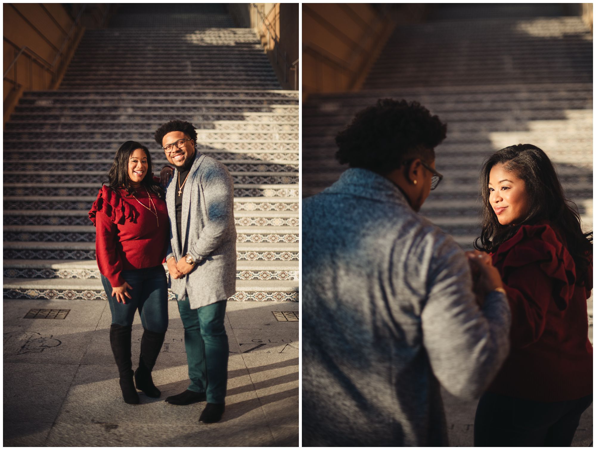 KC engagement  photos, Jennifer and Quinn