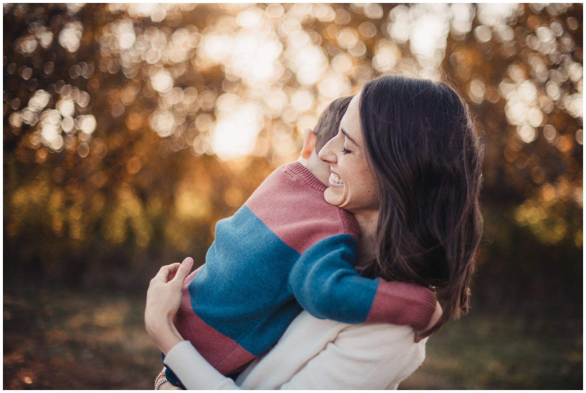 Shawnee Mission Park family photos, Novick family
