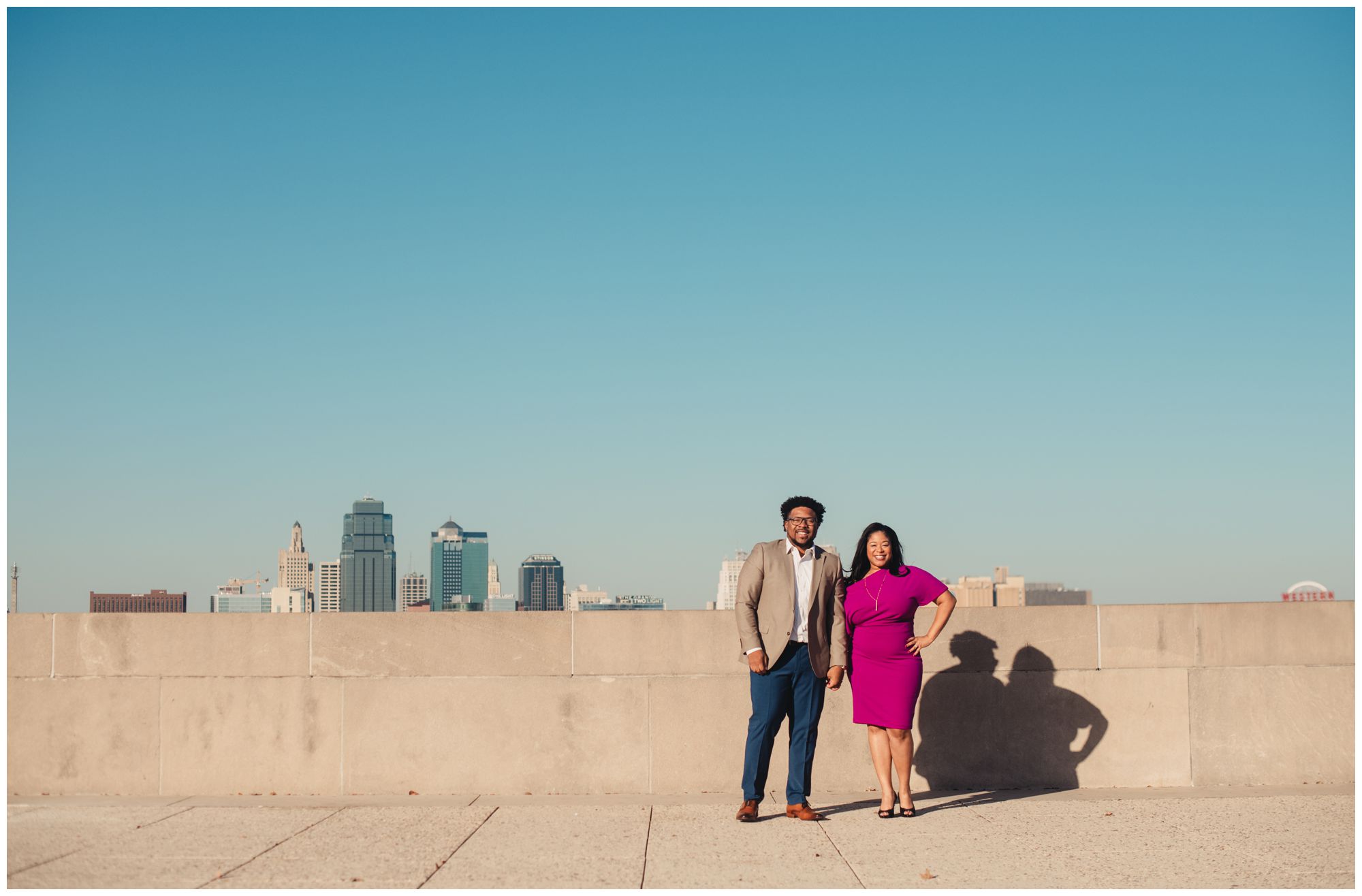 KC engagement  photos, Jennifer and Quinn