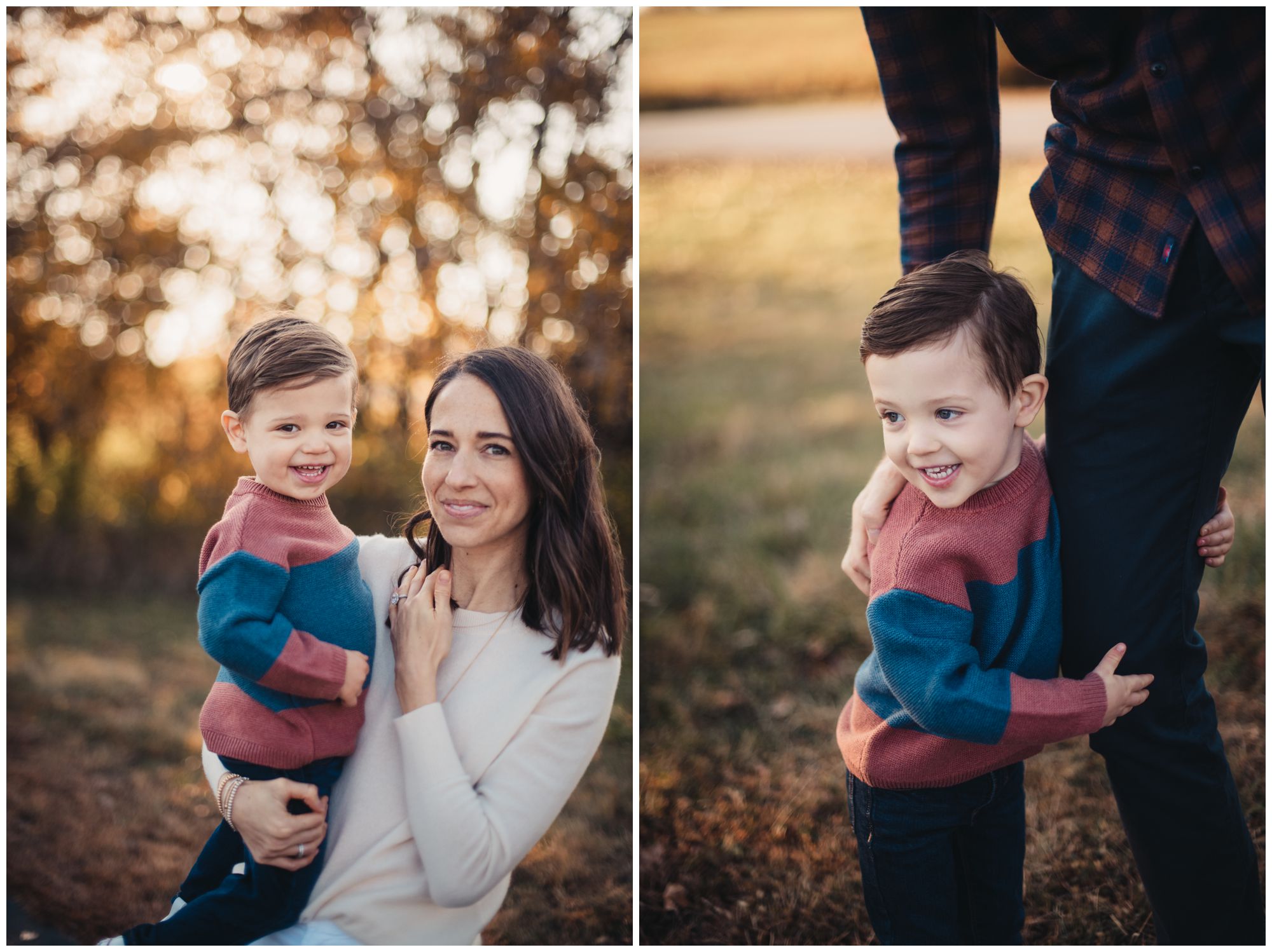 Shawnee Mission Park family photos, Novick family