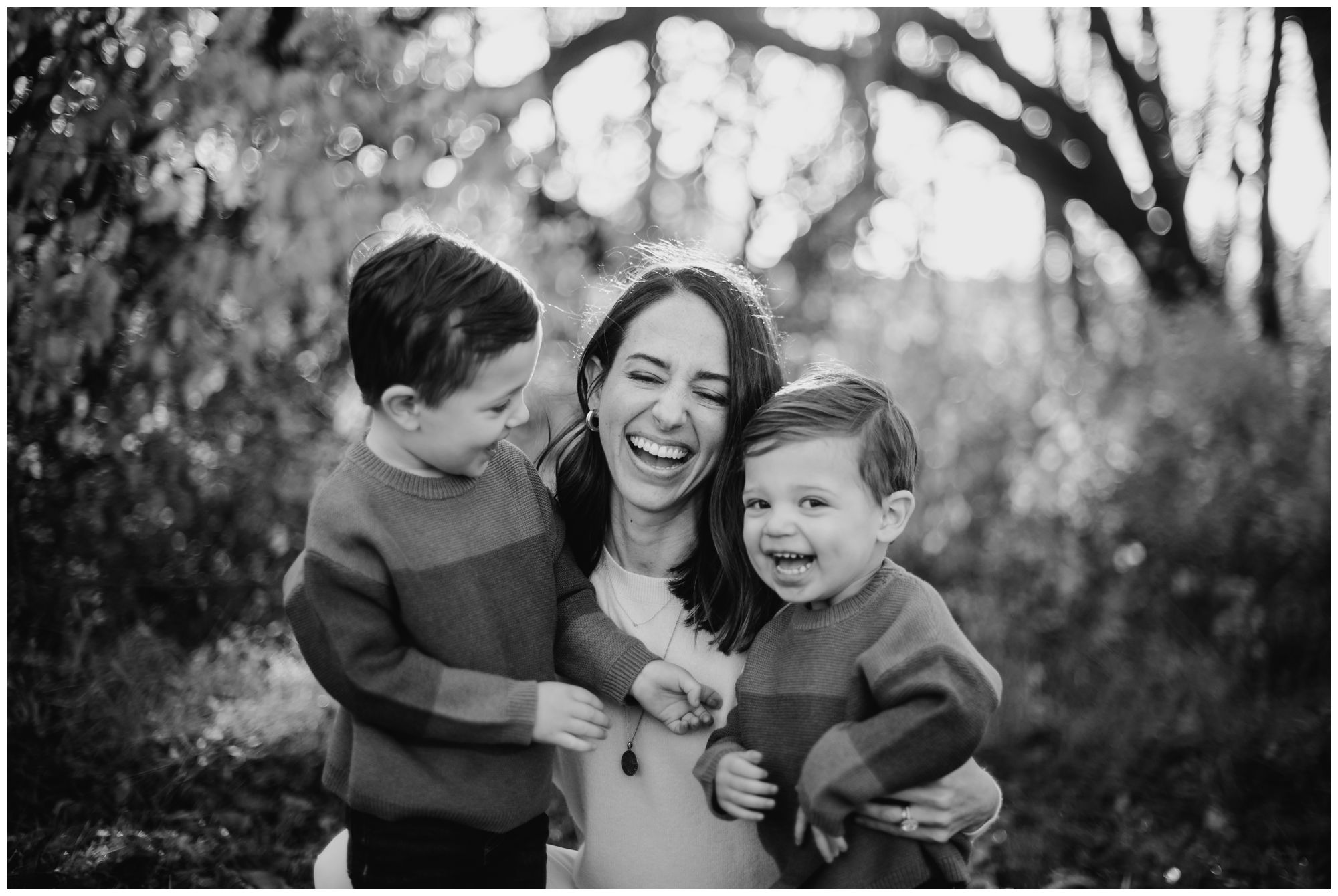 Shawnee Mission Park family photos, Novick family