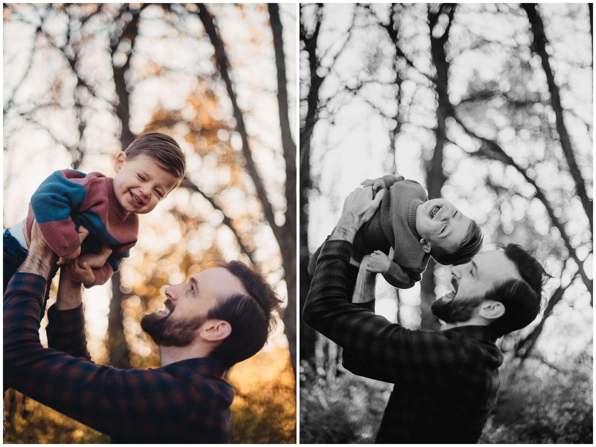 Shawnee Mission Park family photos, Novick family
