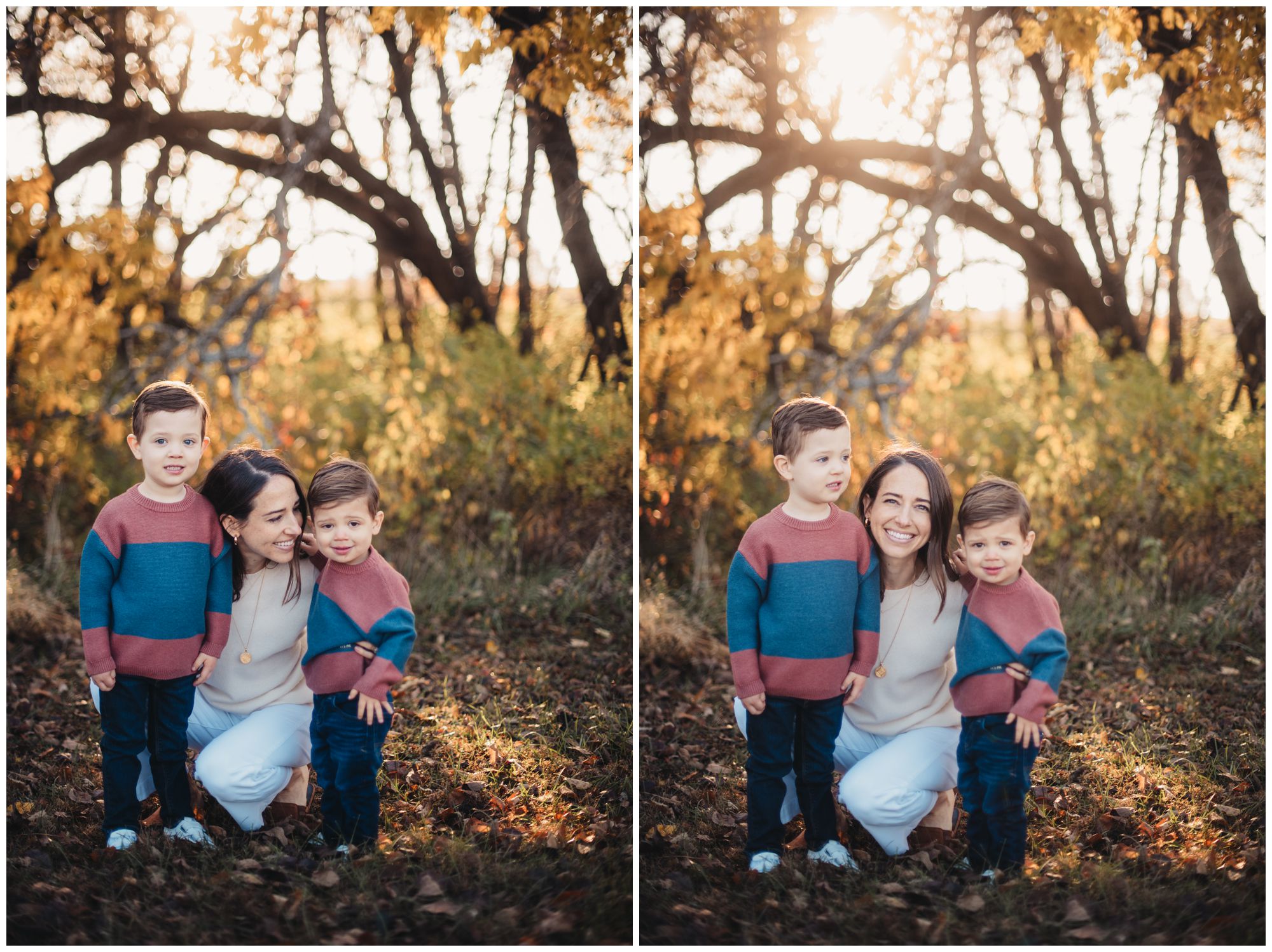 Shawnee Mission Park family photos, Novick family