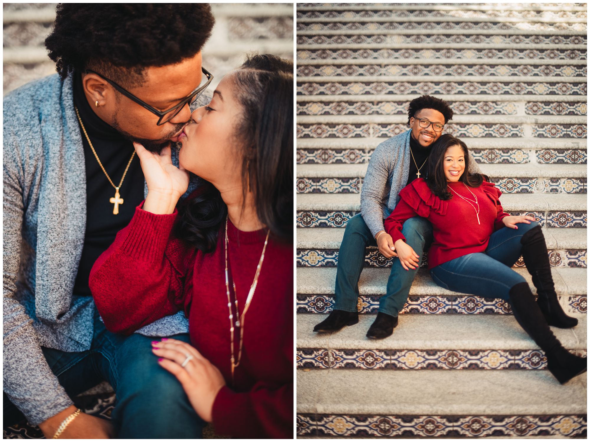 KC engagement  photos, Jennifer and Quinn