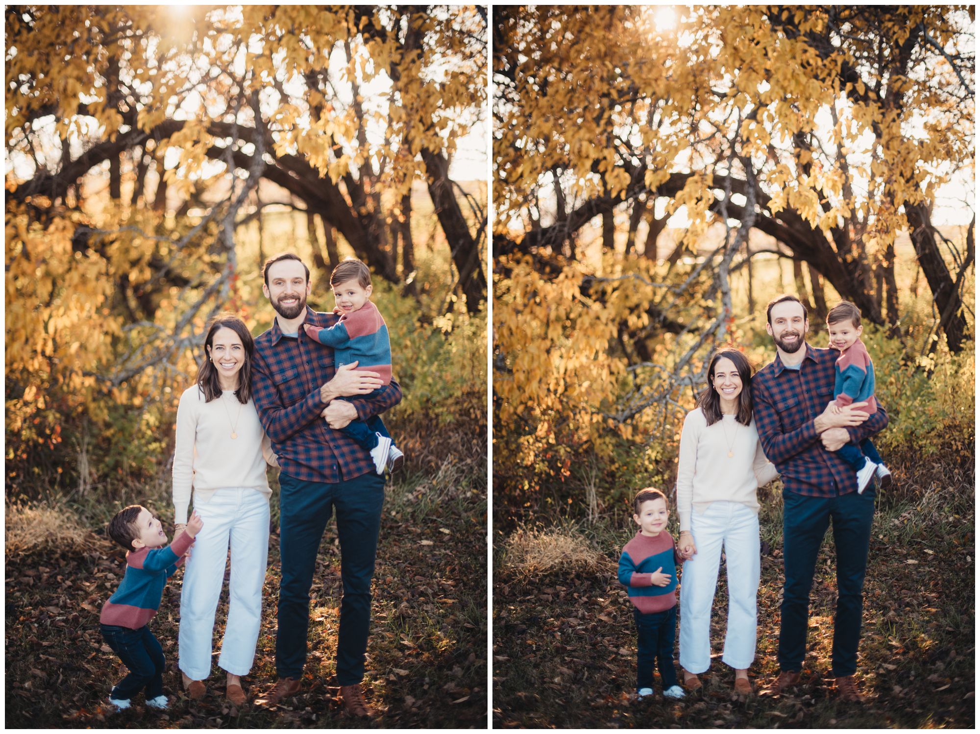 Shawnee Mission Park family photos, Novick family