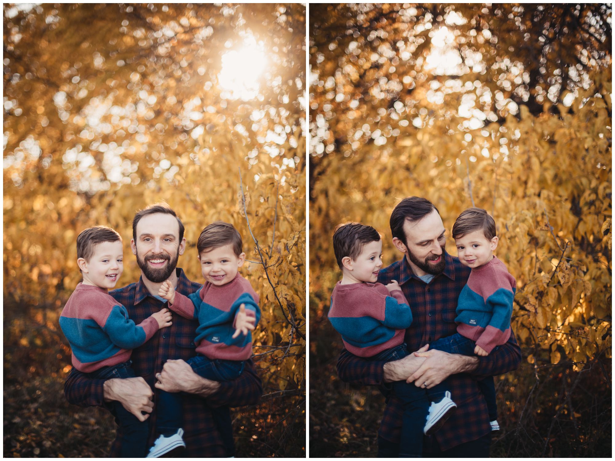 Shawnee Mission Park family photos, Novick family