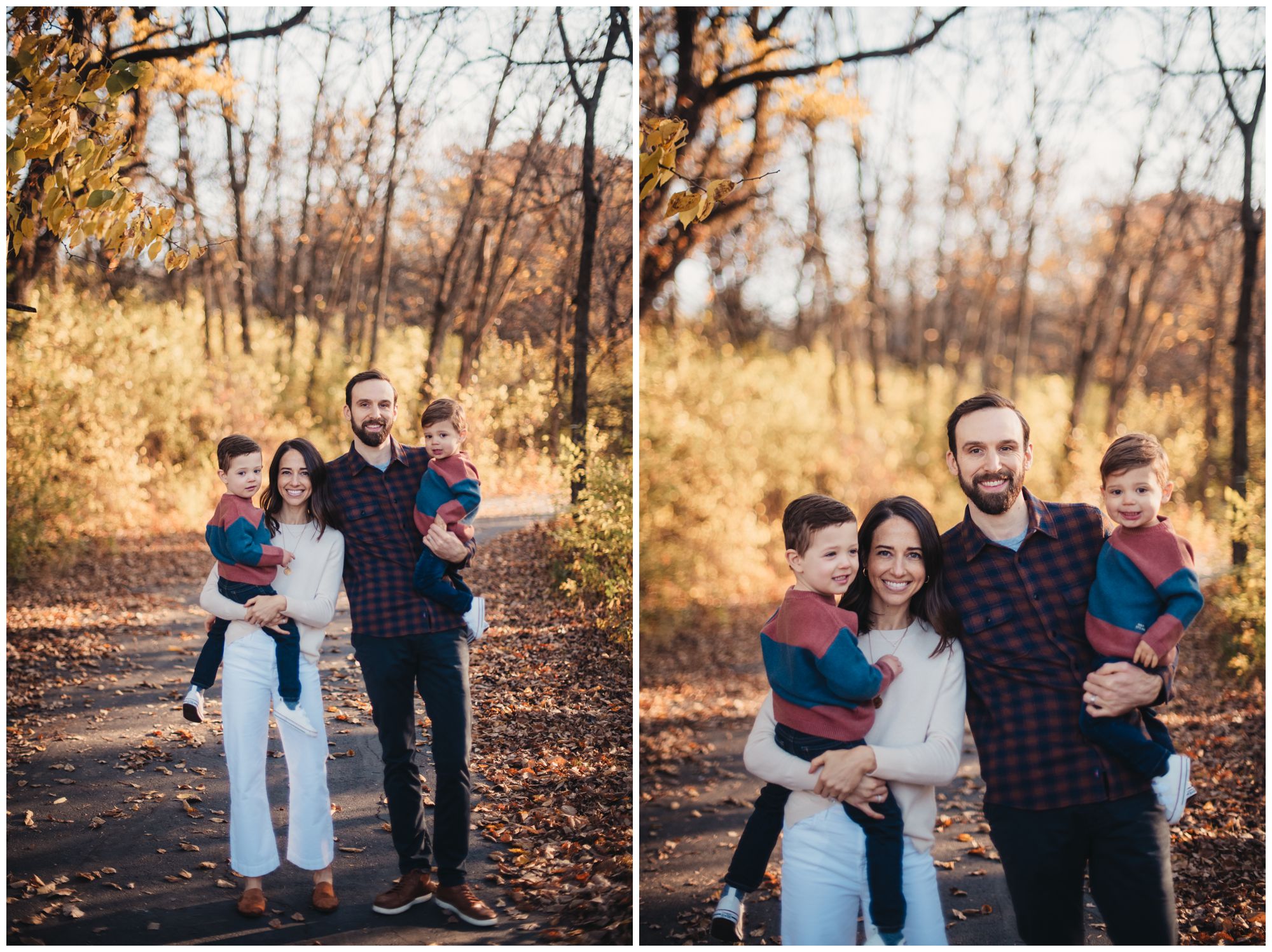 Shawnee Mission Park family photos, Novick family