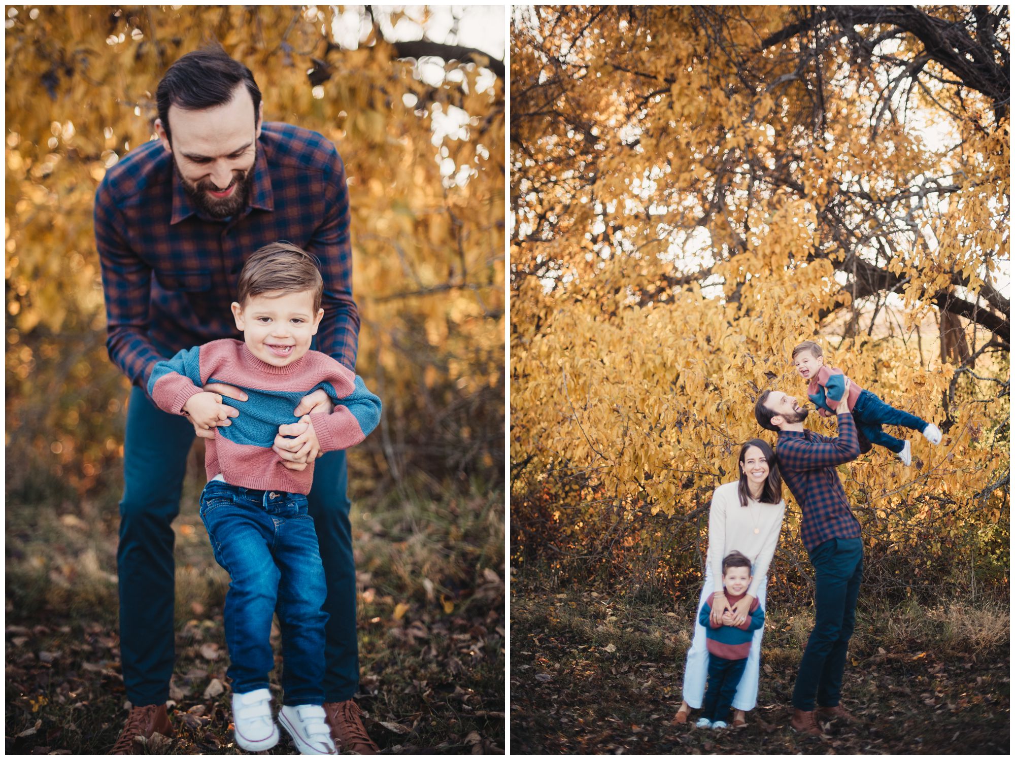 Shawnee Mission Park family photos, Novick family