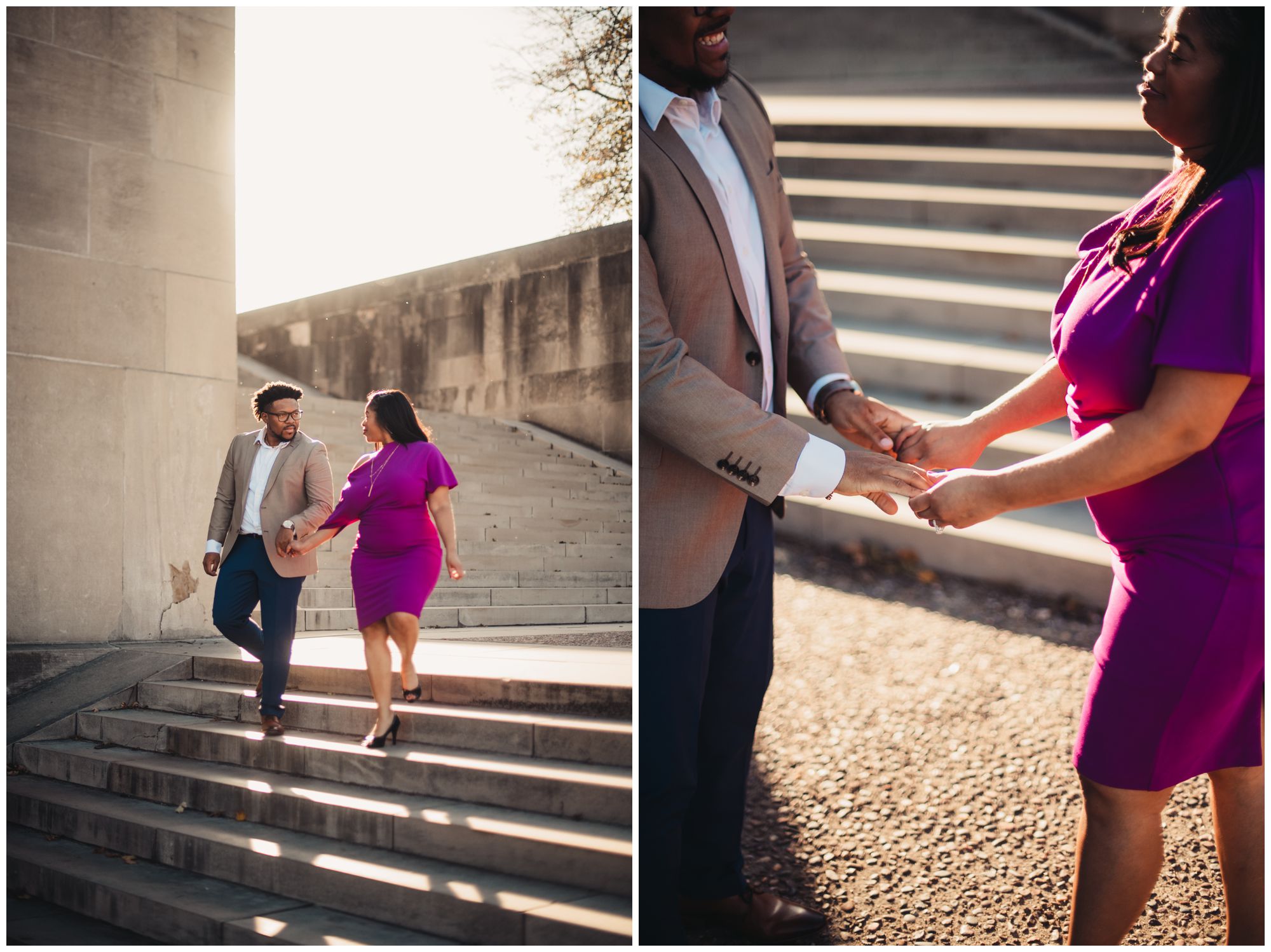 KC engagement  photos, Jennifer and Quinn