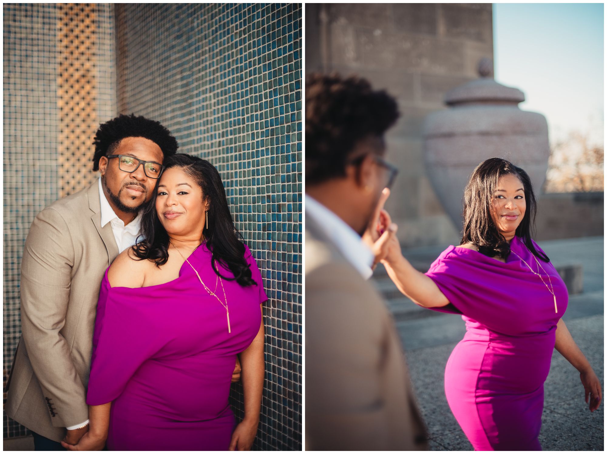  KC engagement  photos, Jennifer and Quinn