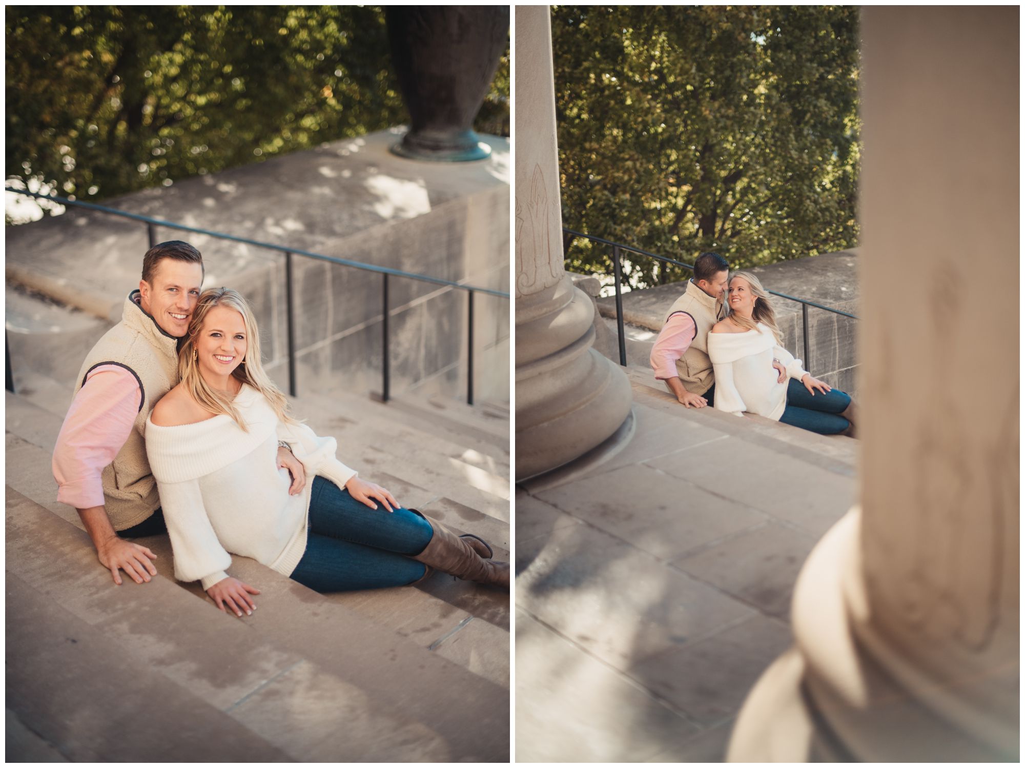 KC engagement photography, Sara and Carter
