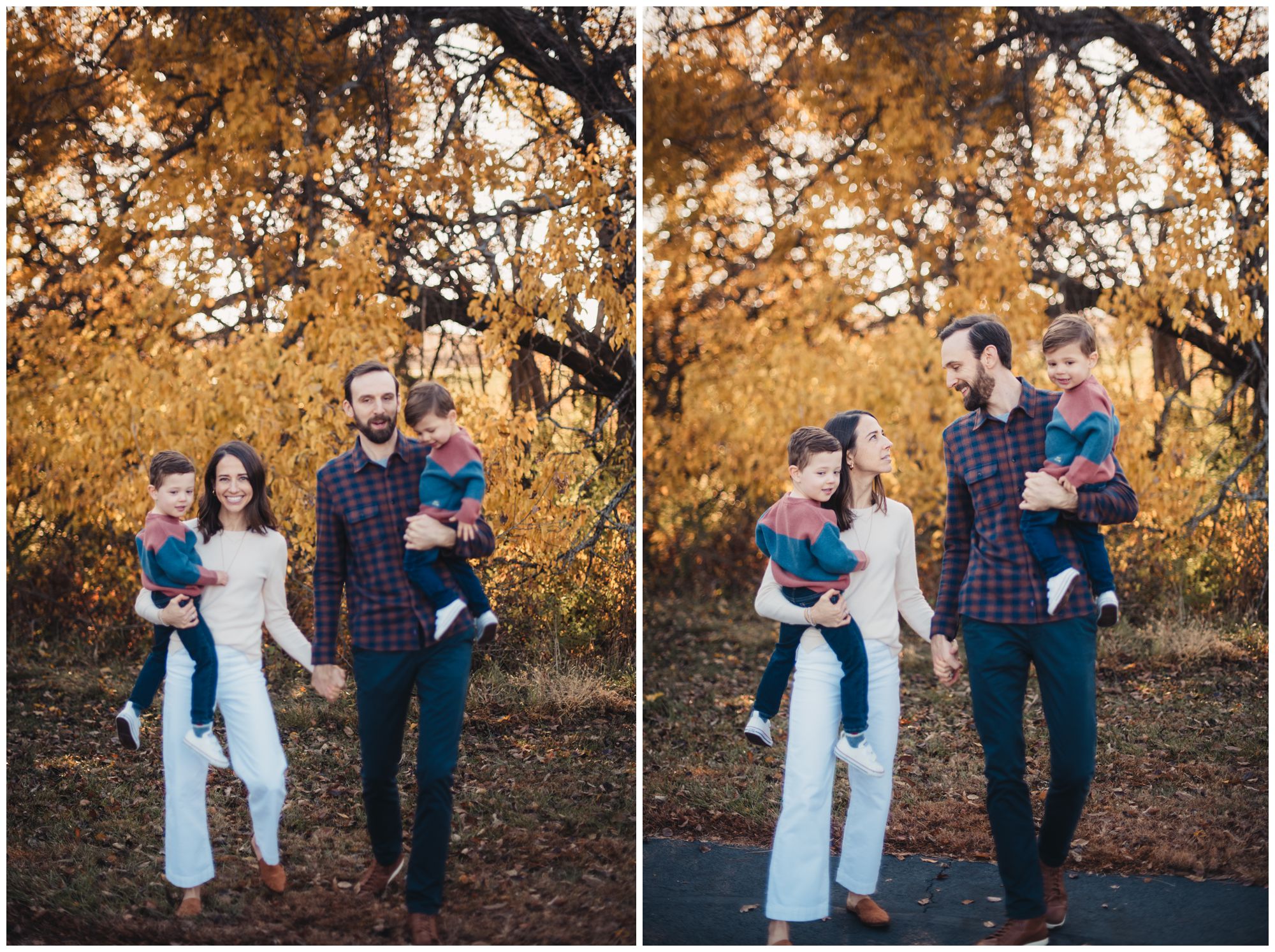 Shawnee Mission Park family photos, Novick family