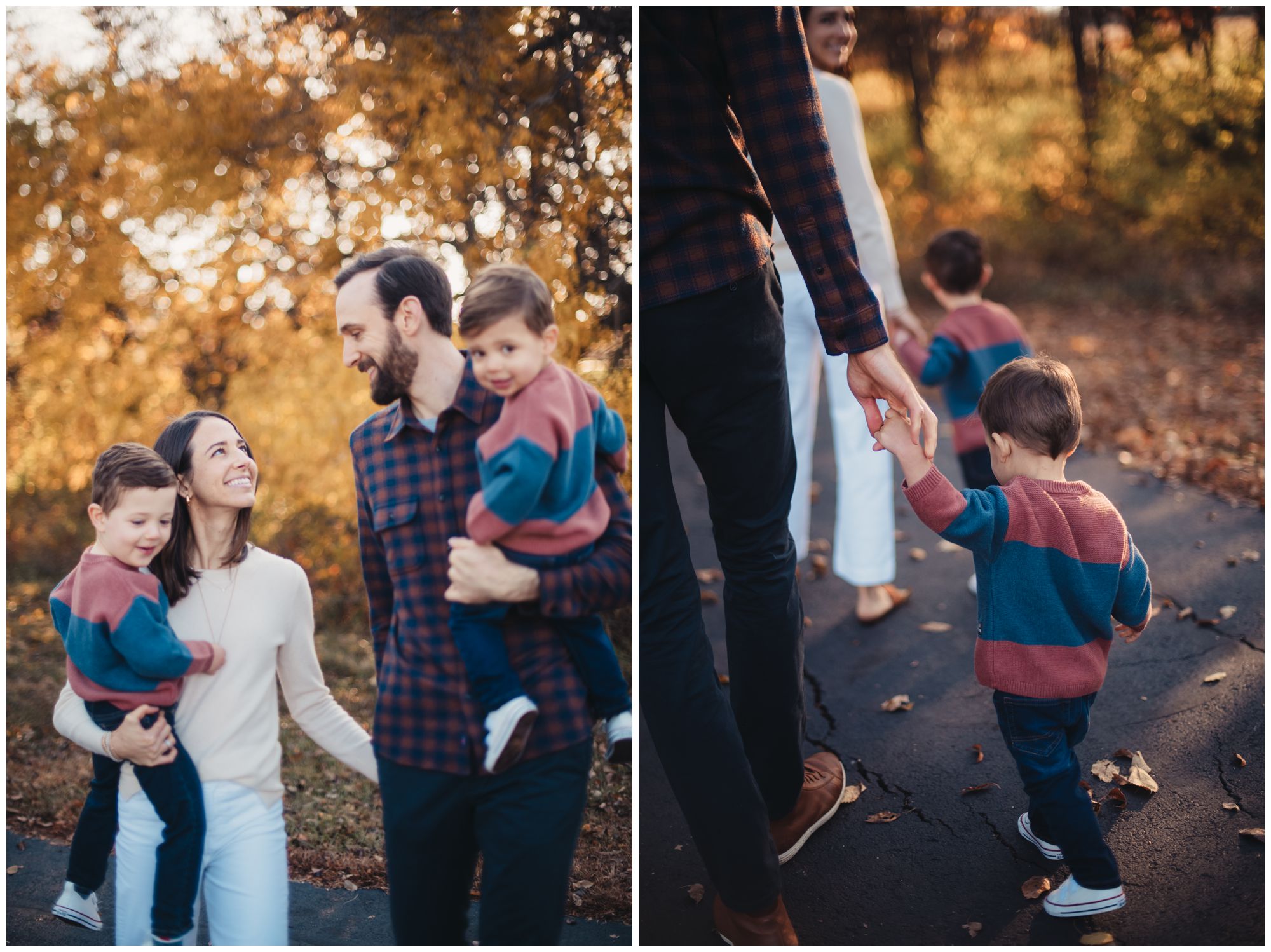 Shawnee Mission Park family photos, Novick family