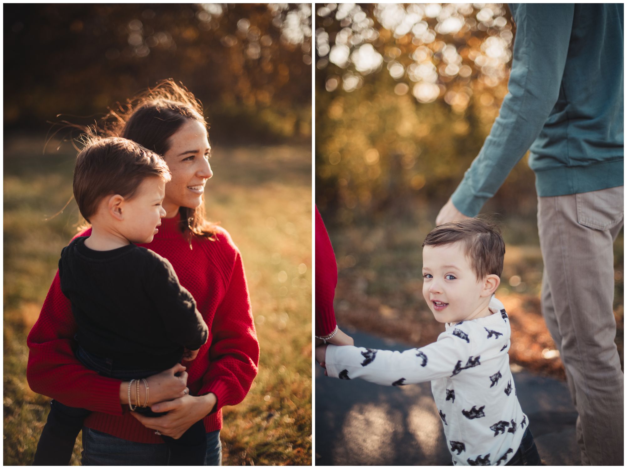 Shawnee Mission Park family photos, Novick family
