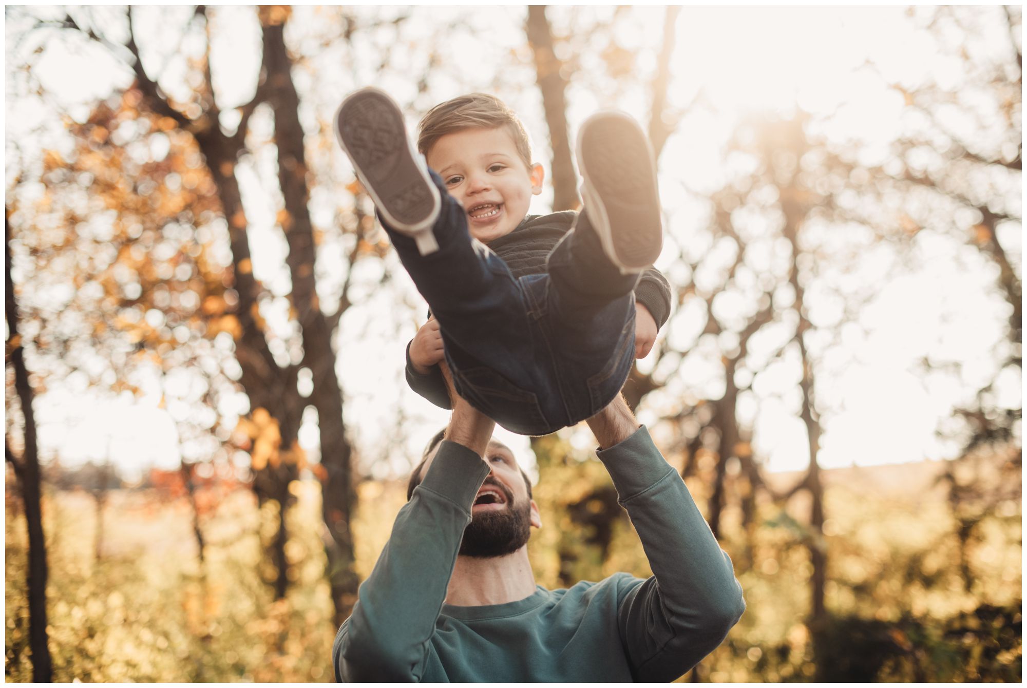 Shawnee Mission Park family photos, Novick family