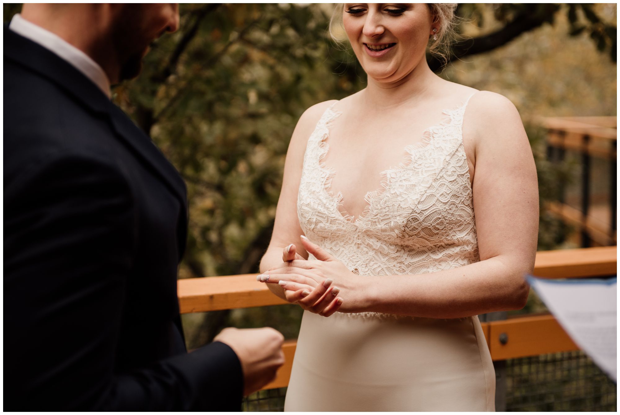 Backyard wedding Ashley and Ryan