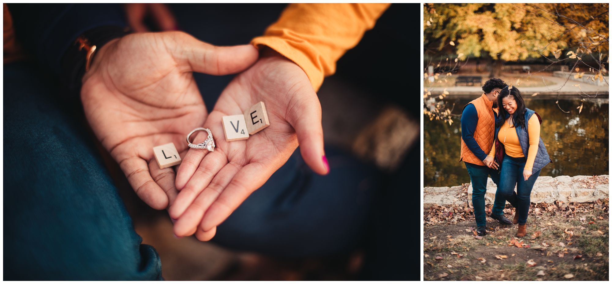 KC engagement  photos, Jennifer and Quinn