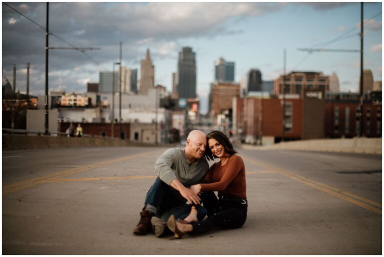KC engagement photography - Anna and Jake