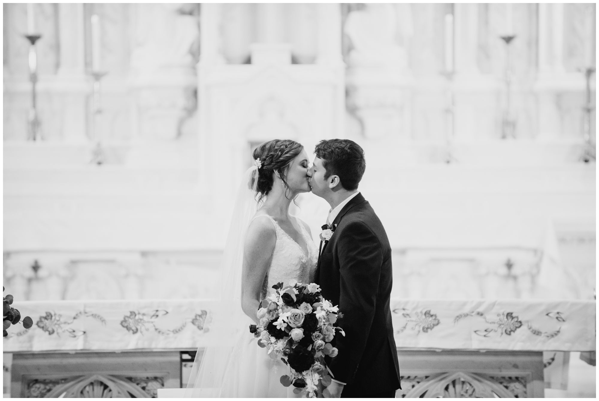 Mallory and Austin married at The Madrid Theater.