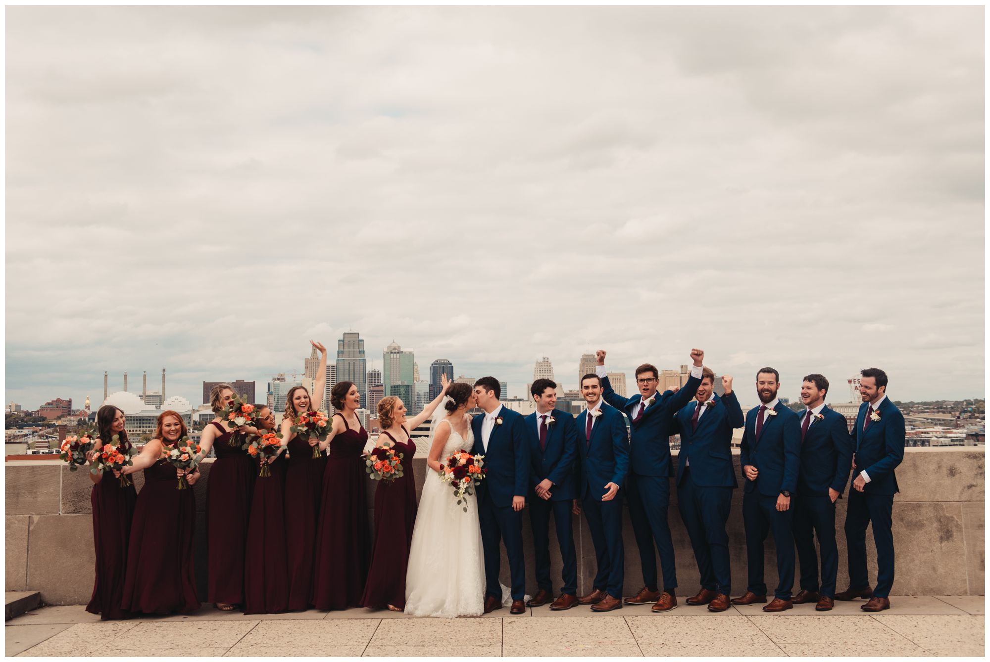 Mallory and Austin married at The Madrid Theater.
