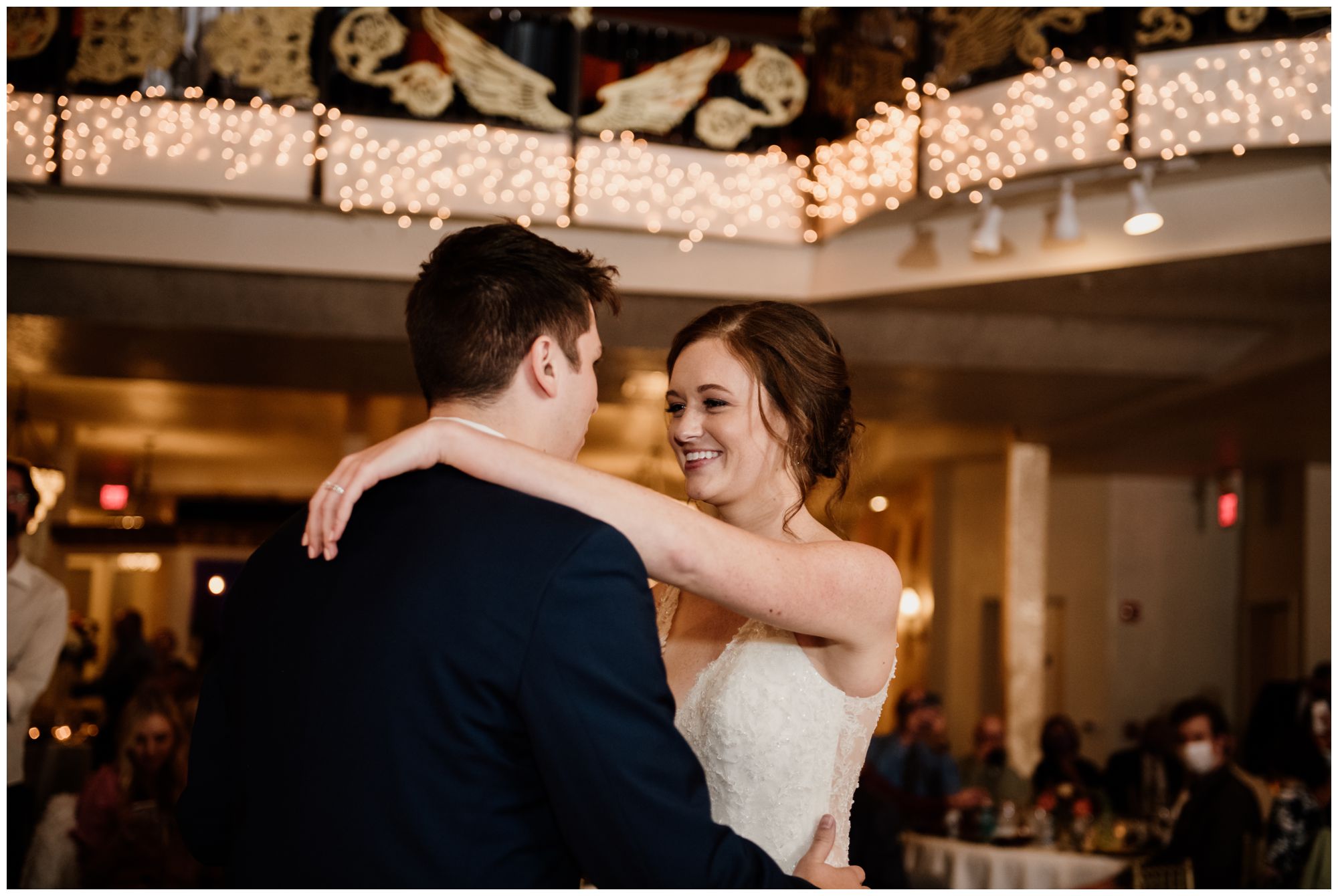 Mallory and Austin married at The Madrid Theater.