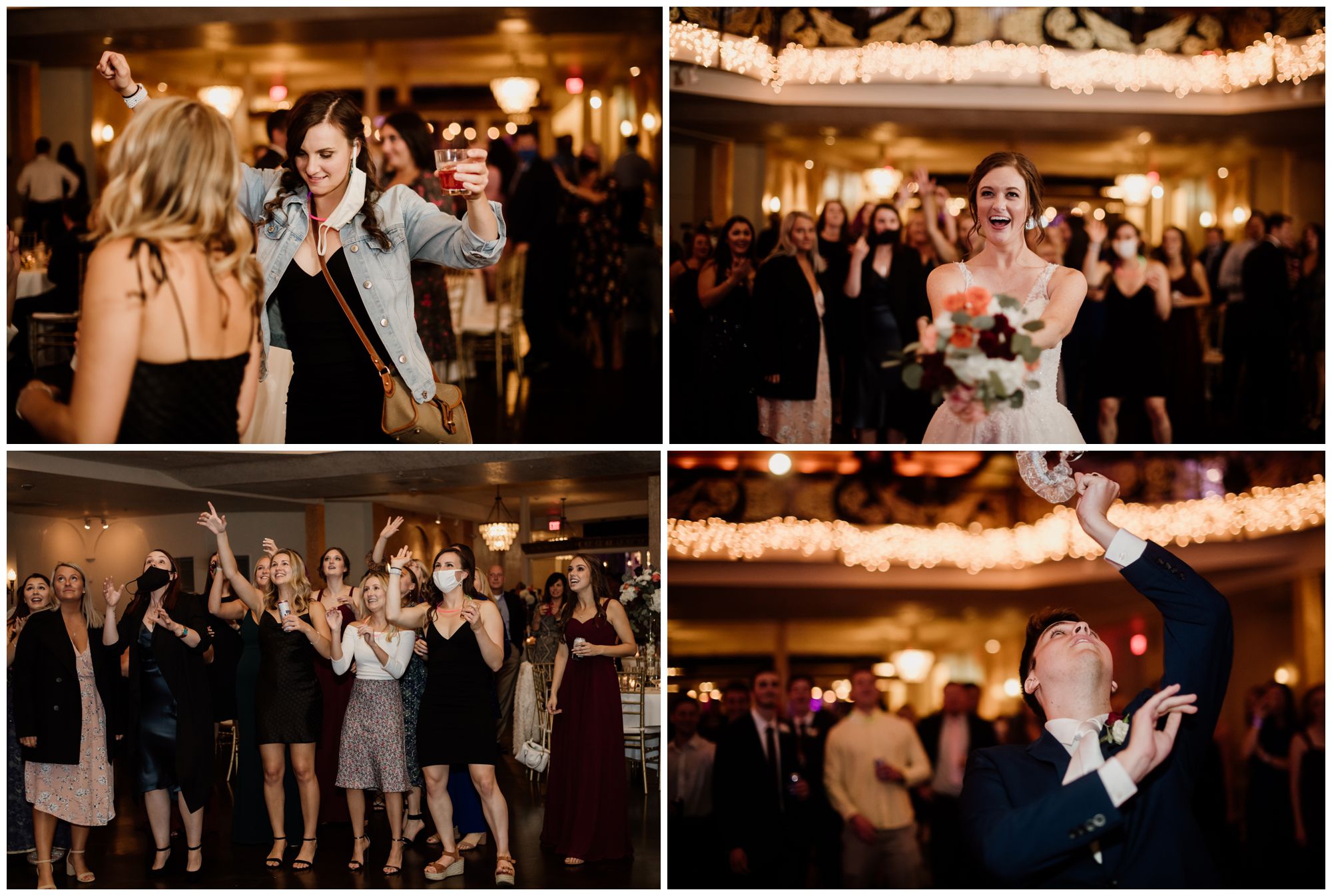 Mallory and Austin married at The Madrid Theater.