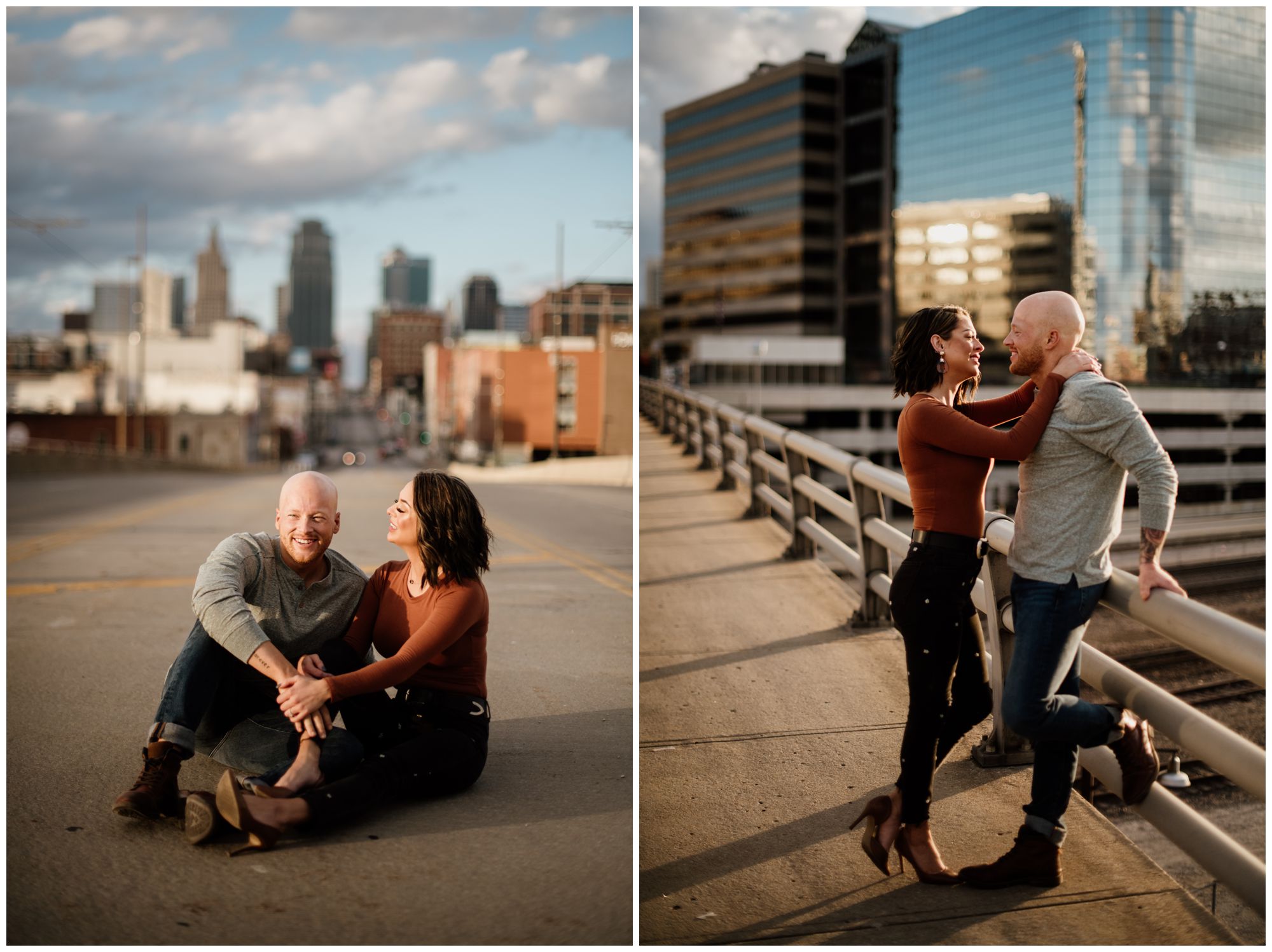 KC engagement photography - Anna and Jake