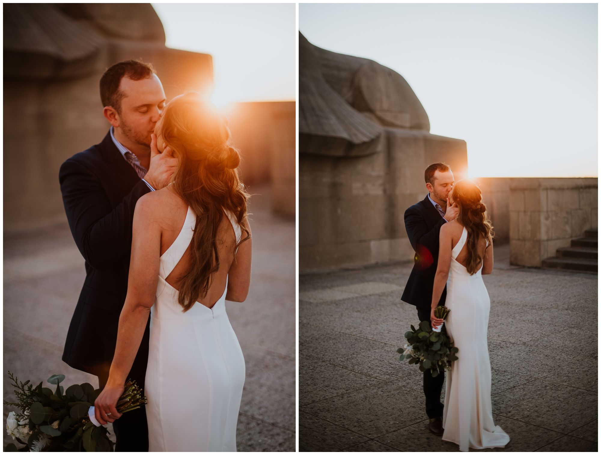 Kansas City elopement, Liberty Memorial
