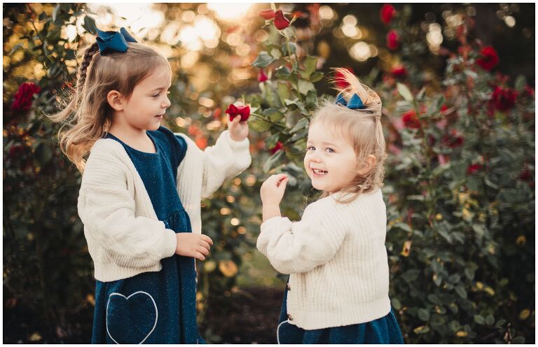 Loose Park Rose Garden family portrait session