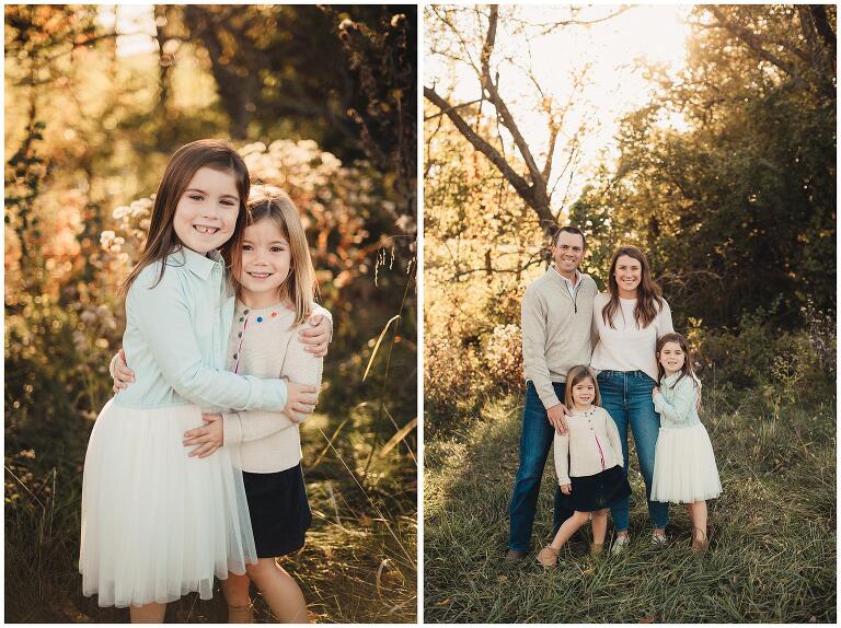 Shawnee Mission Park fall family portrait session