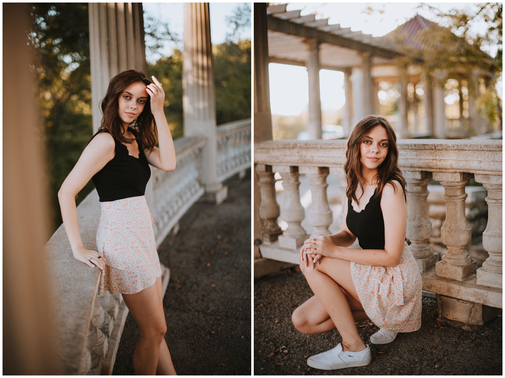 KC senior photography, record store inspired senior shoot, Book store senior shoot