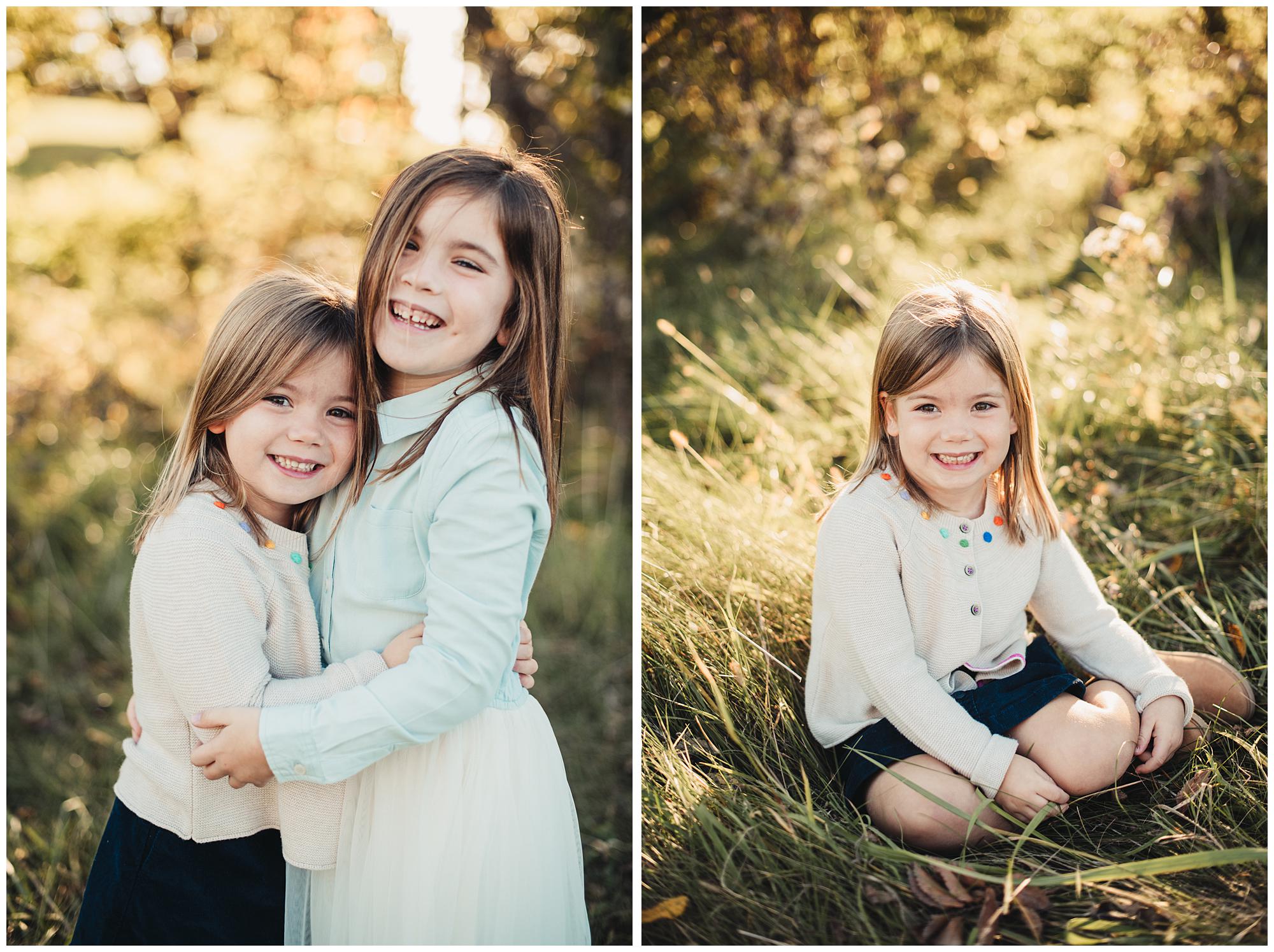 Shawnee Mission Park fall family portrait session