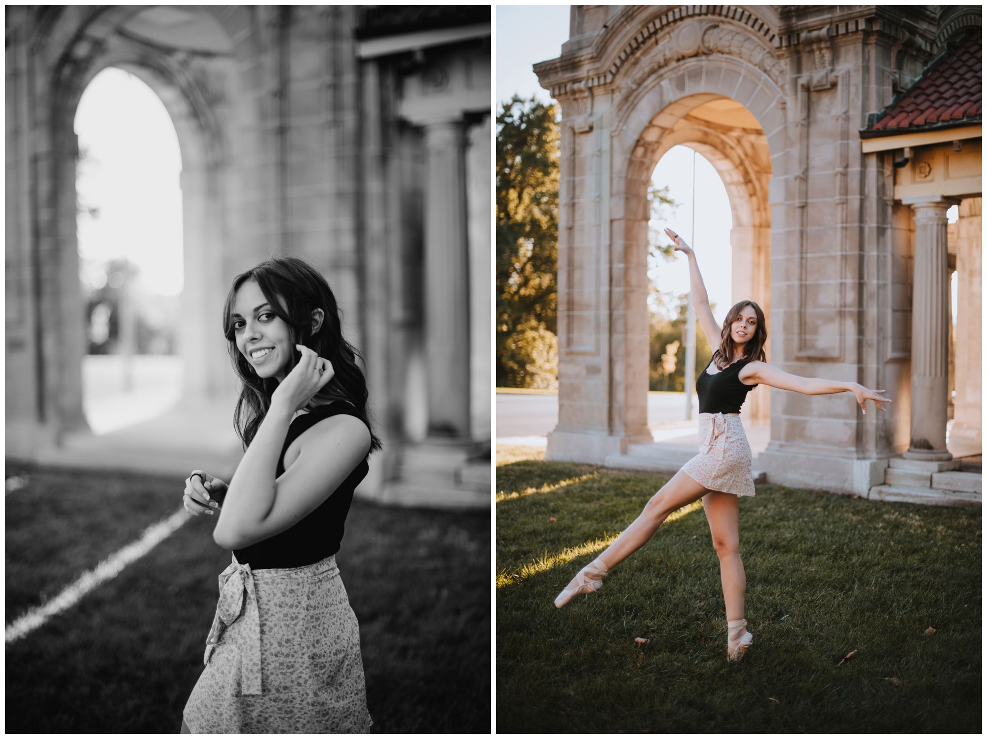 KC senior photography, record store inspired senior shoot, Book store senior shoot