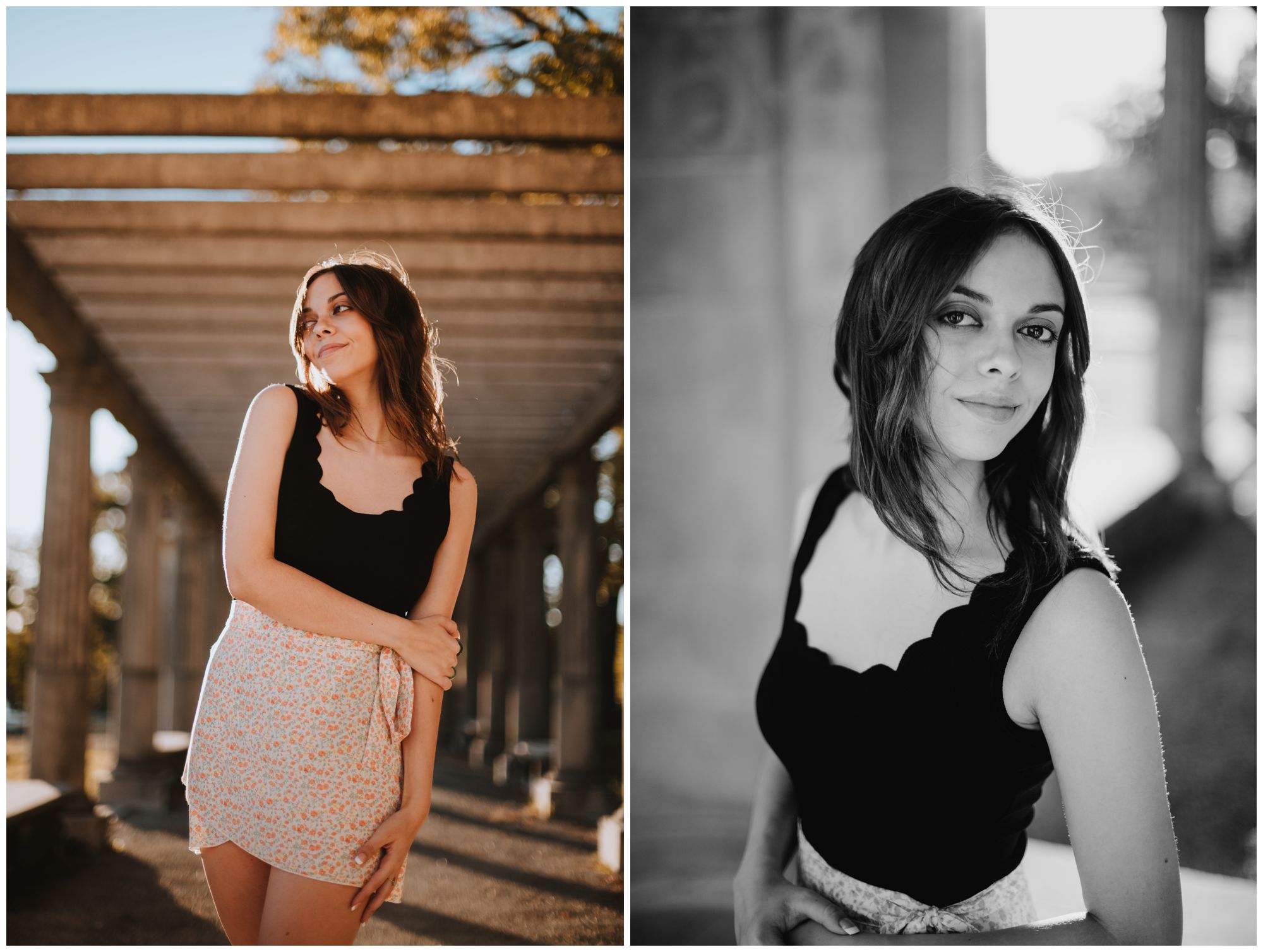 KC senior photography, record store inspired senior shoot, Book store senior shoot