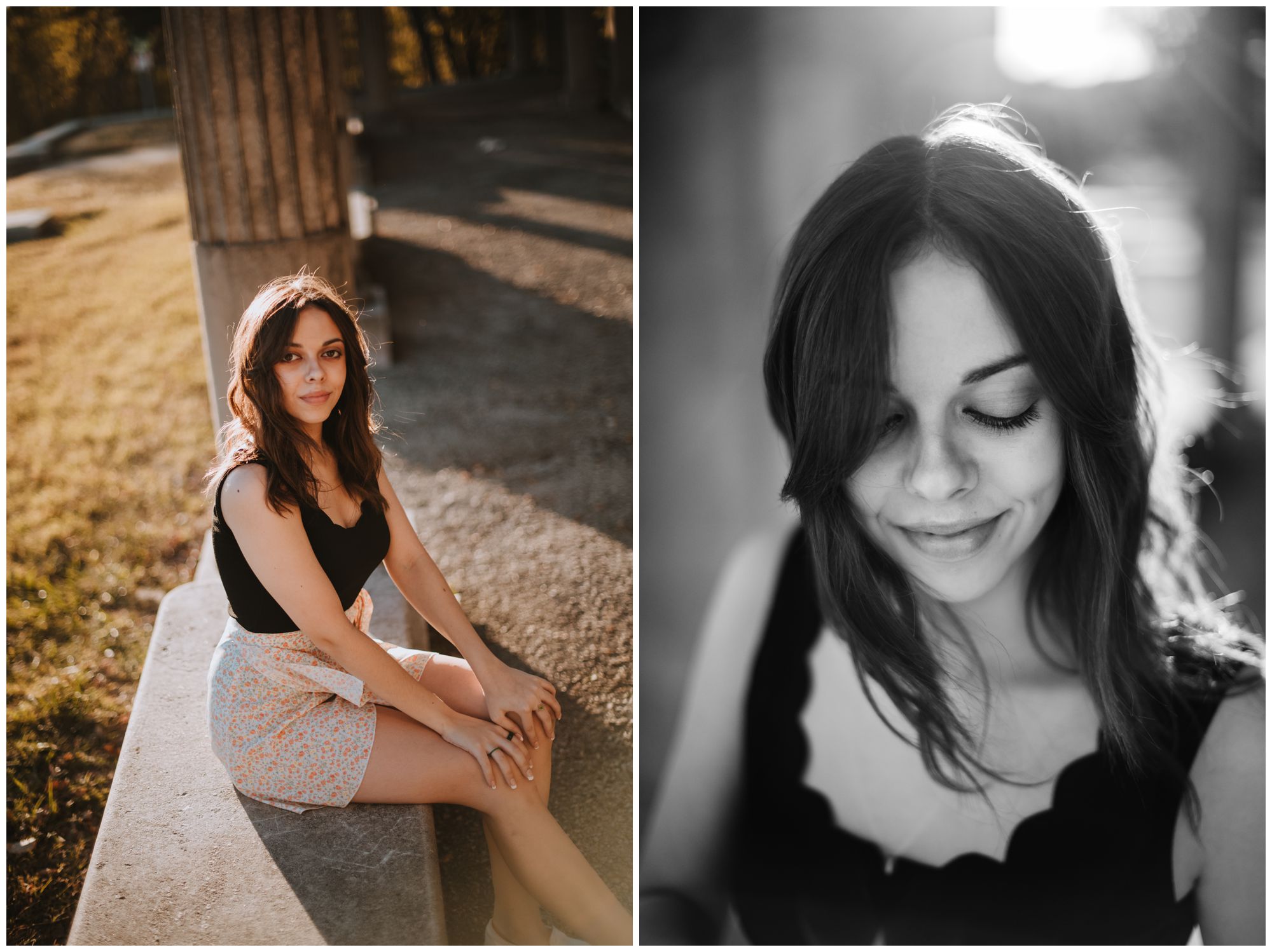 KC senior photography, record store inspired senior shoot, Book store senior shoot