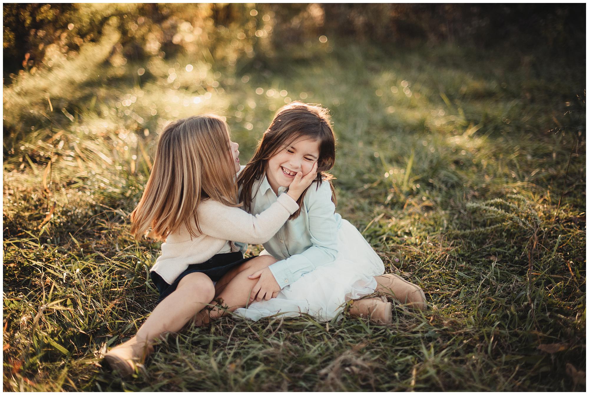Shawnee Mission Park fall family portrait session