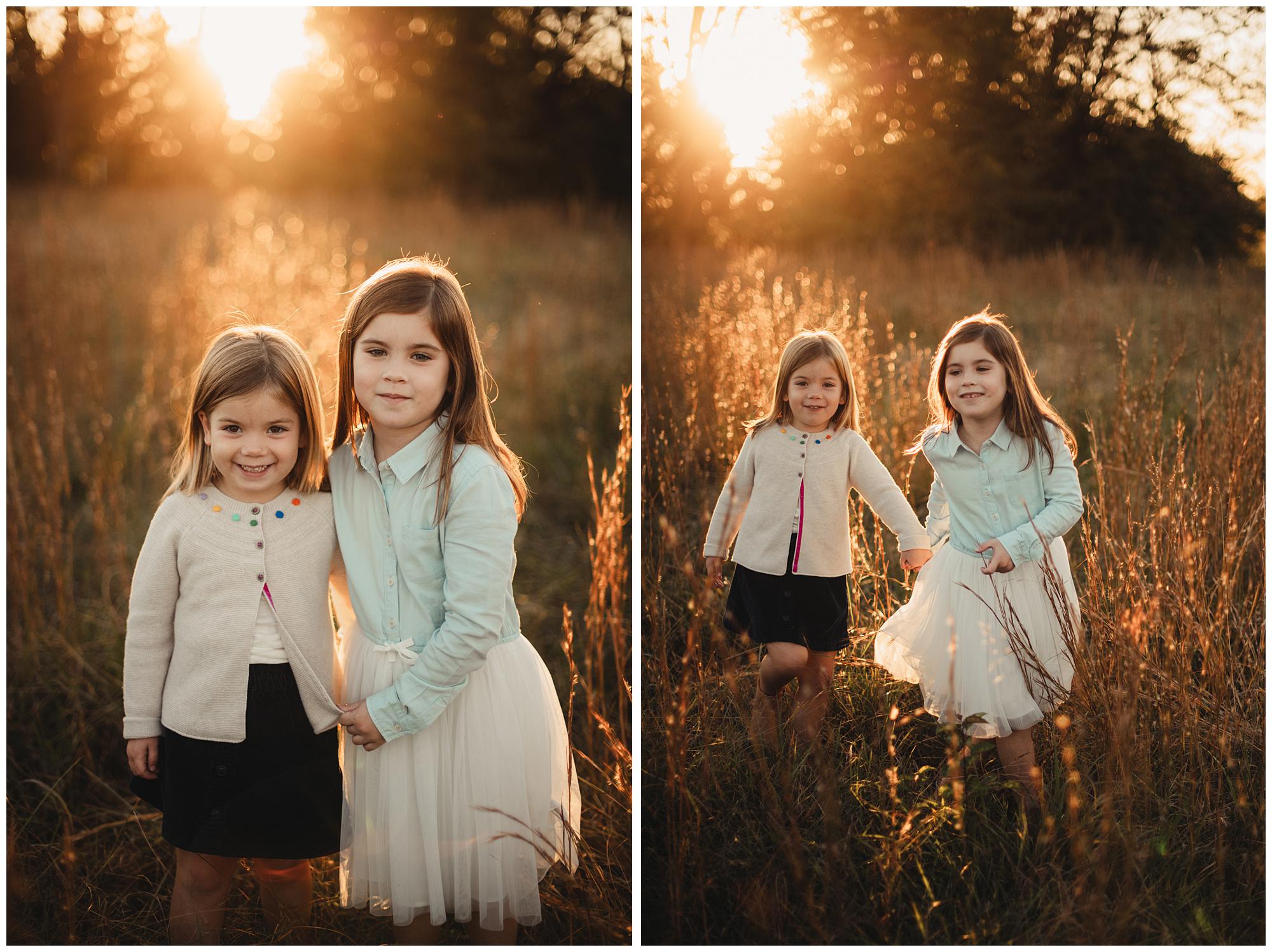 Shawnee Mission Park fall family portrait session