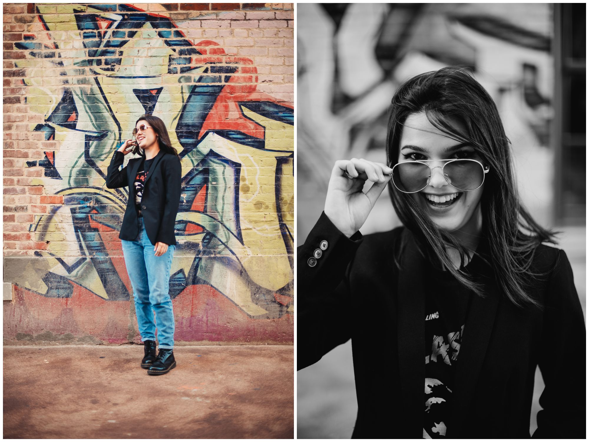Claire's KC senior session, West bottoms vintage shoot
