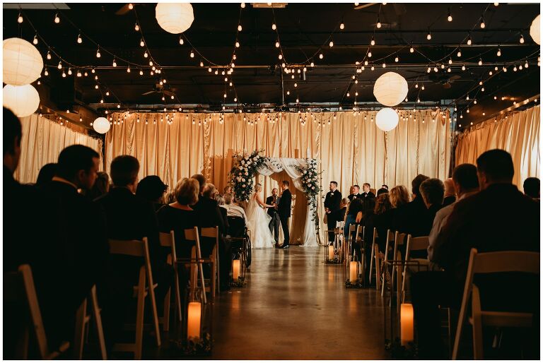 The Kansas City room, 28 Event Space wedding