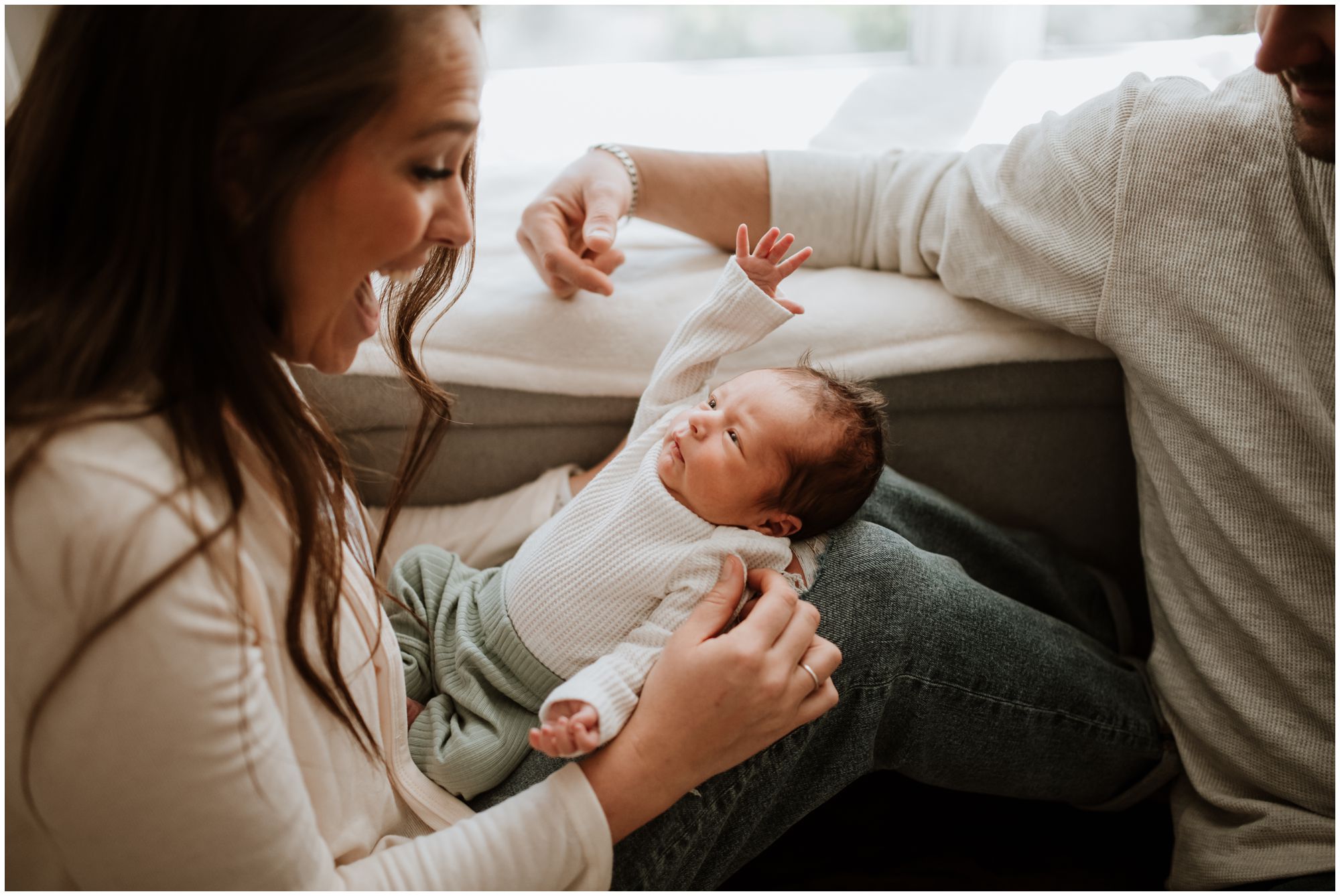 KC newborn photography, In home newborn session