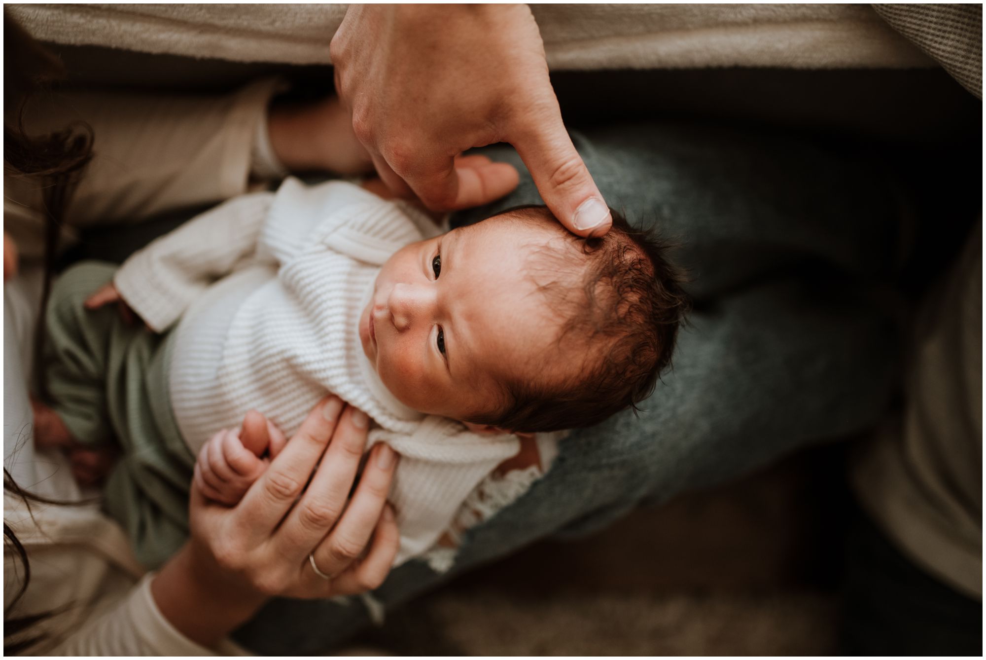 KC newborn photography, In home newborn session