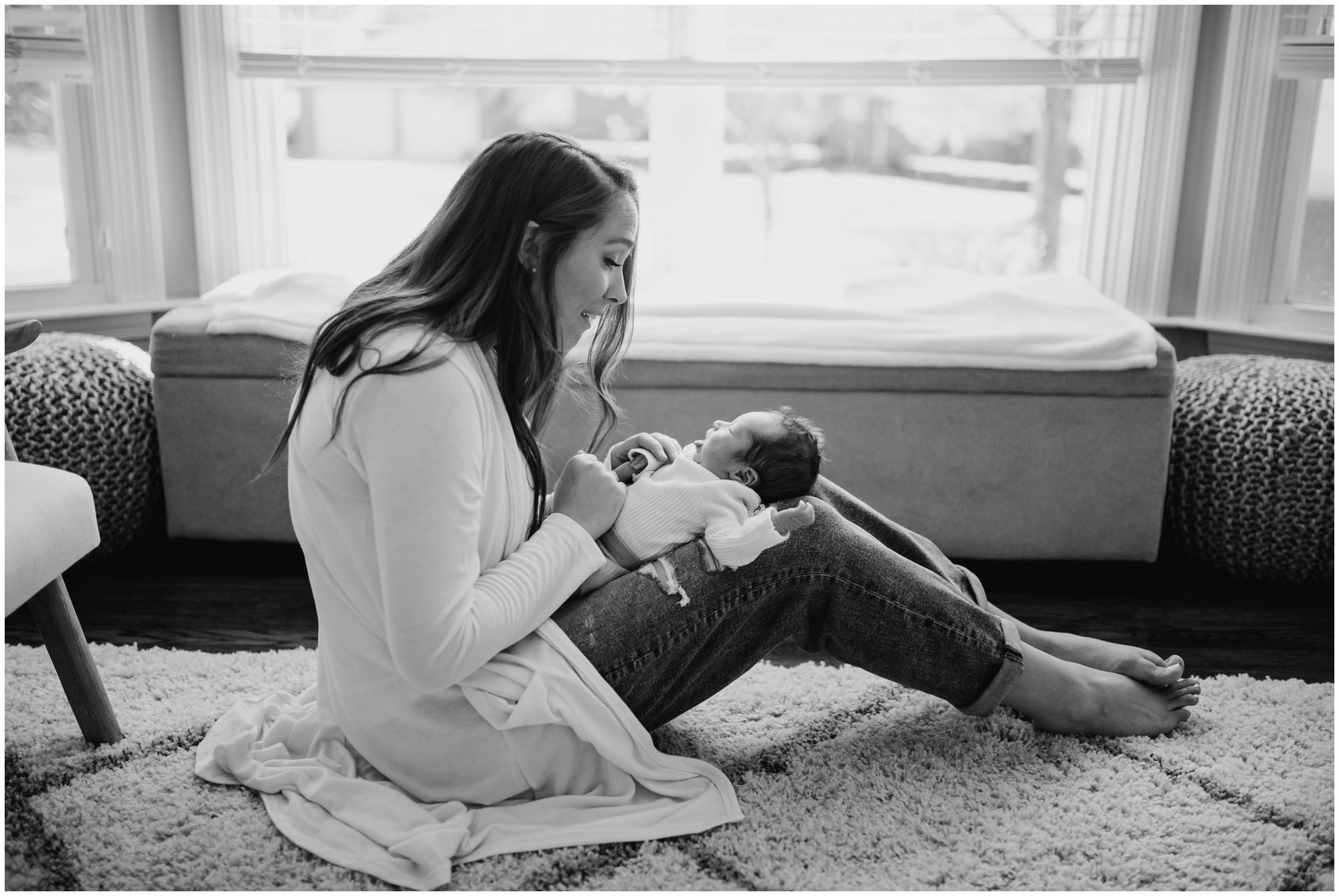 KC newborn photography, In home newborn session