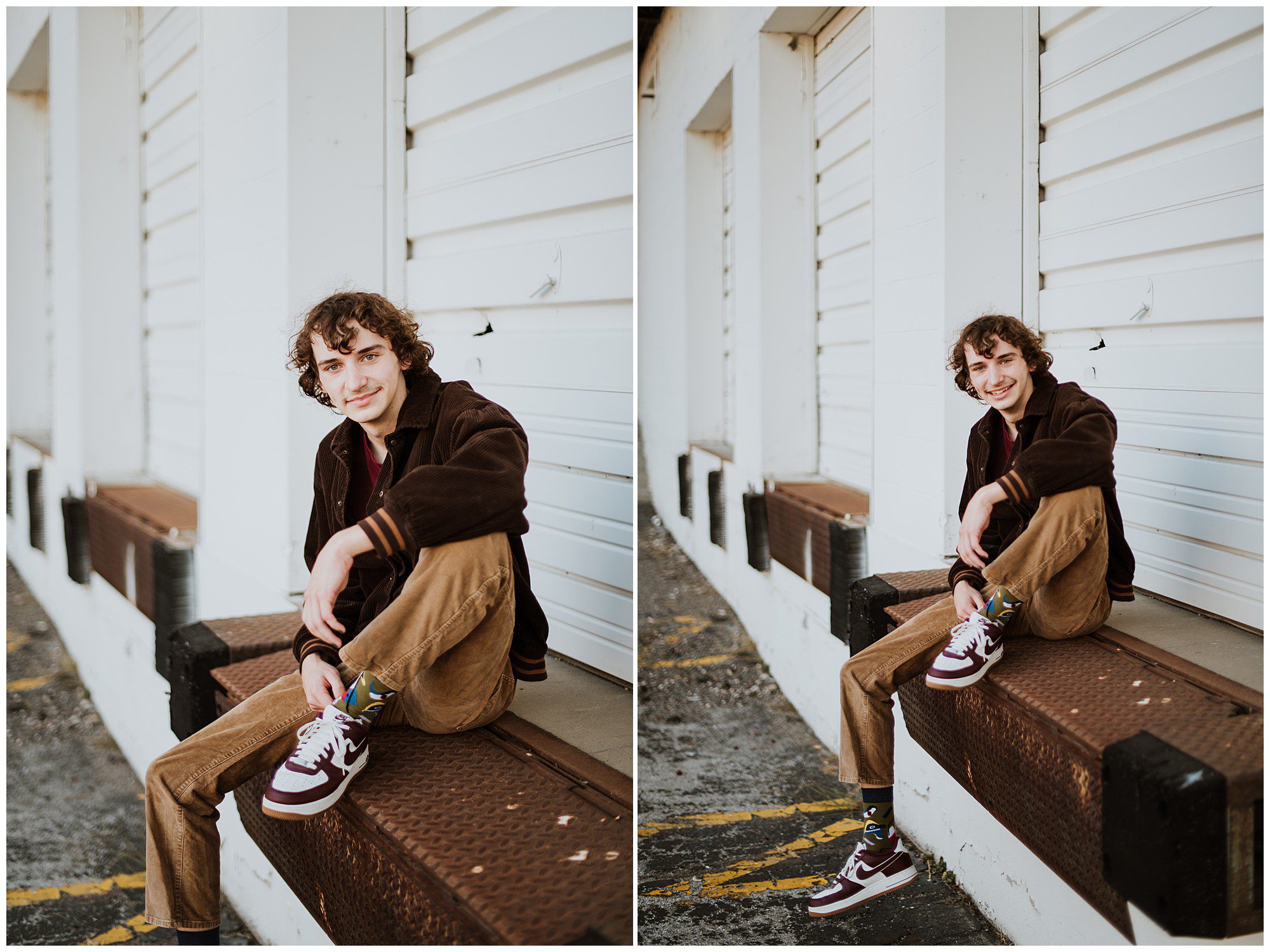 Unique downtown Kansas City senior pictures